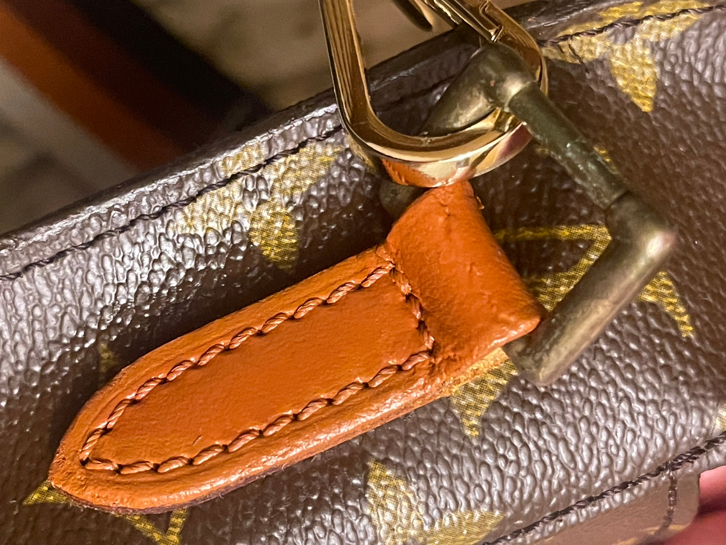 Authentic vintage Louis Vuitton monogram crossbody bag