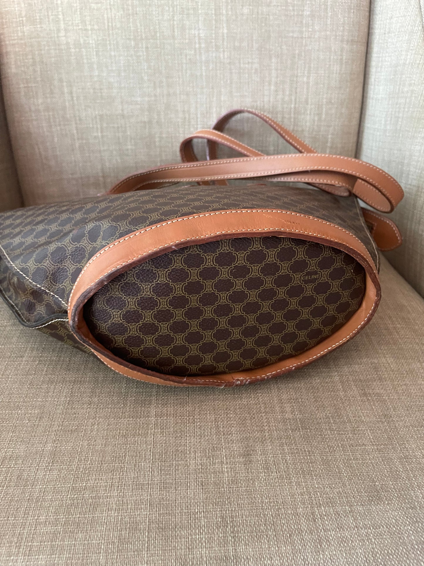 Authentic Celine vintage tote bag