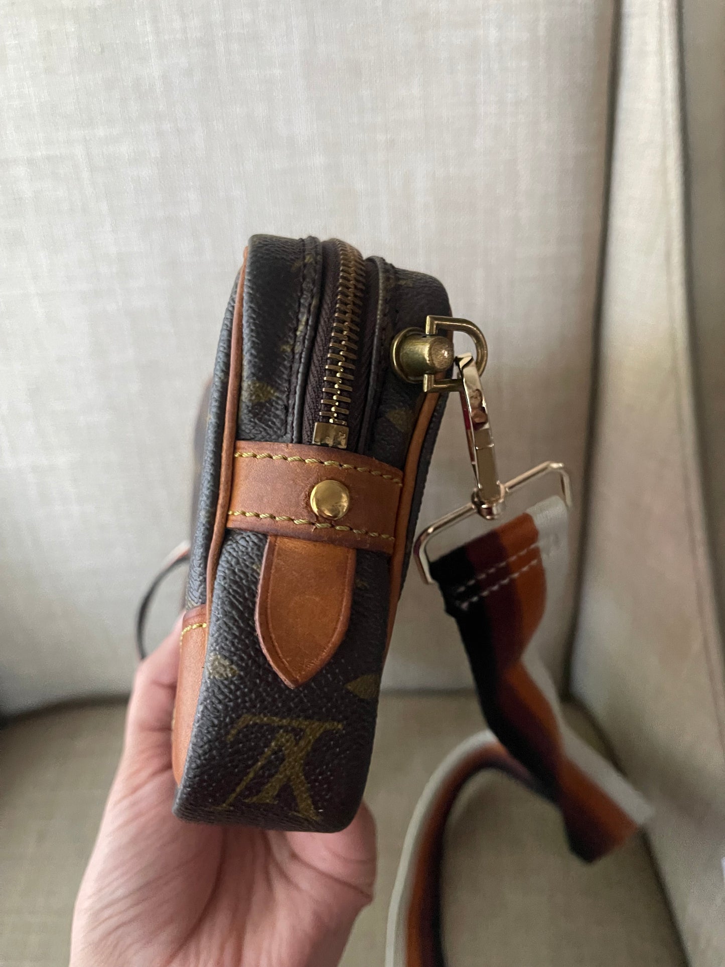 Authentic Louis Vuitton vintage clutch crossbody bag