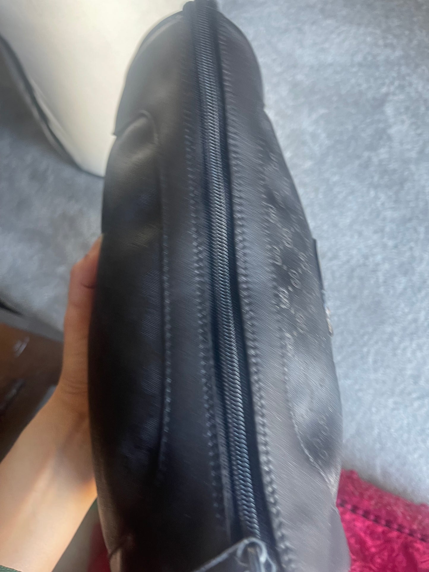 Authentic vintage Gucci black crossbody bag