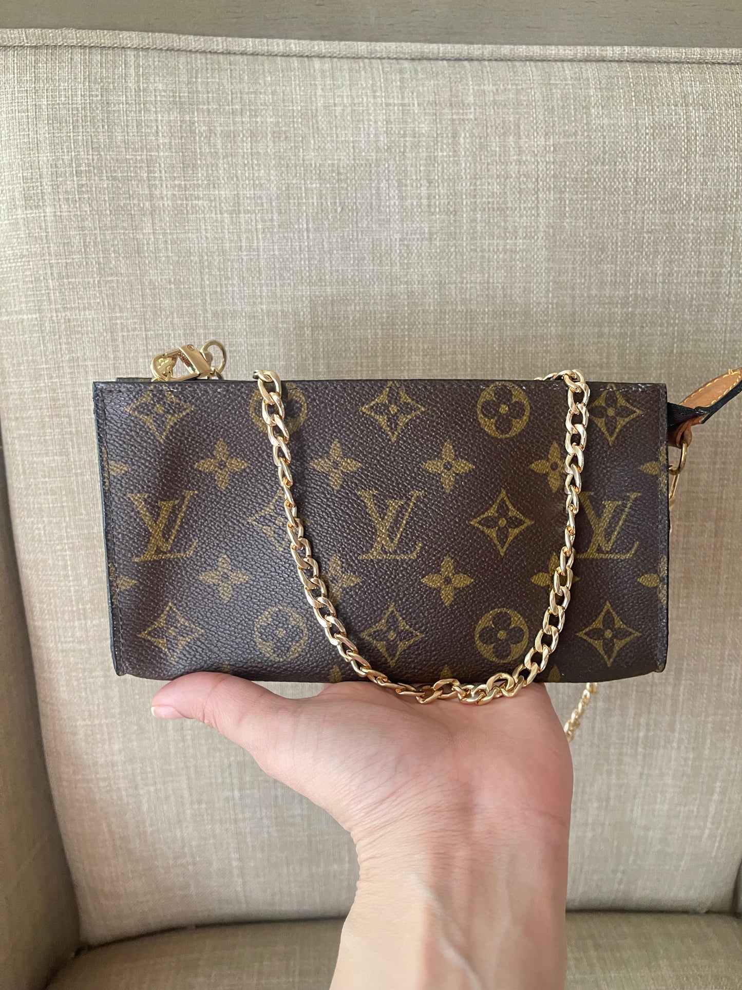 Authentic Louis Vuitton accessory pouch