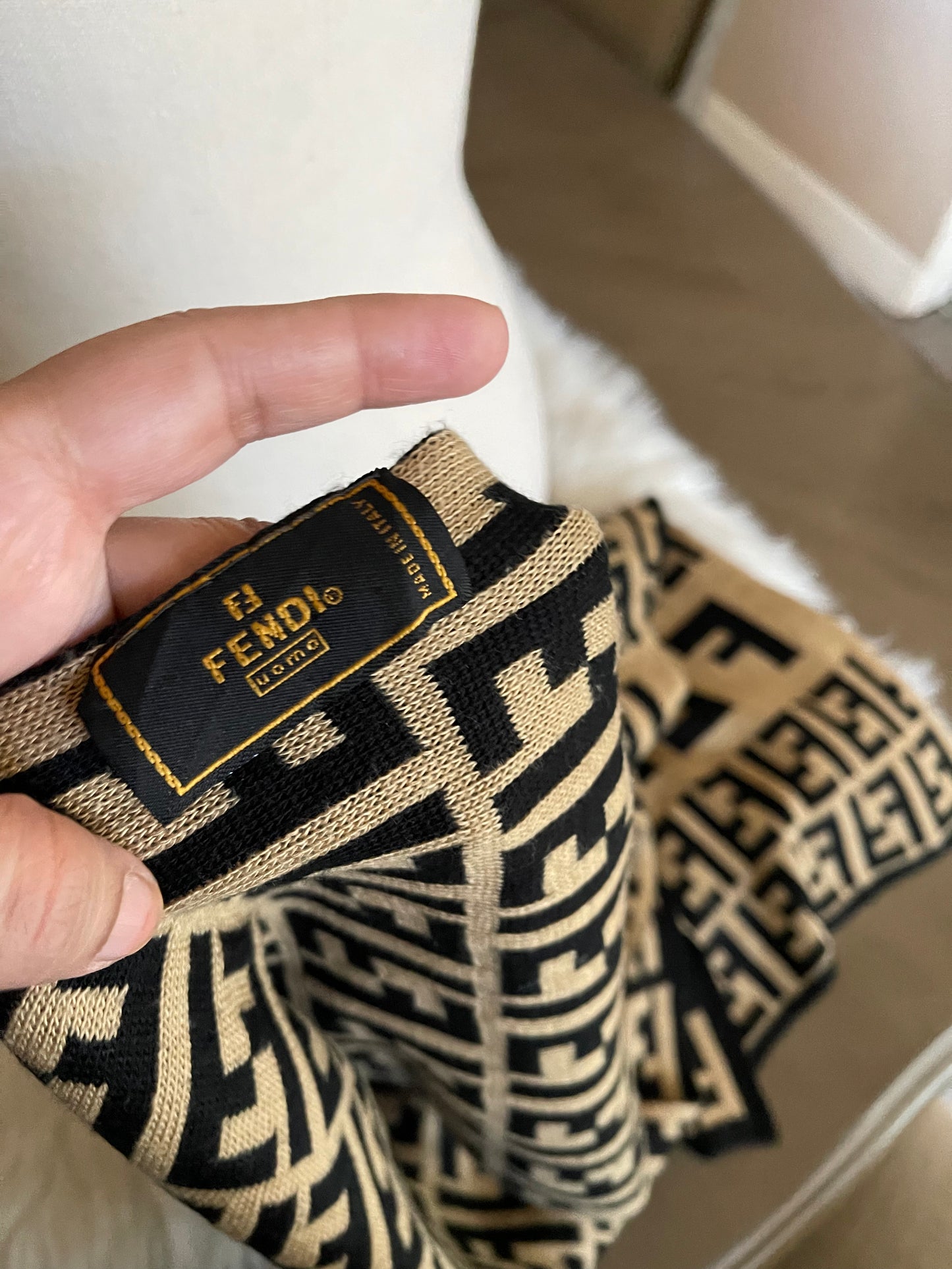 Authentic vintage fendi scarf