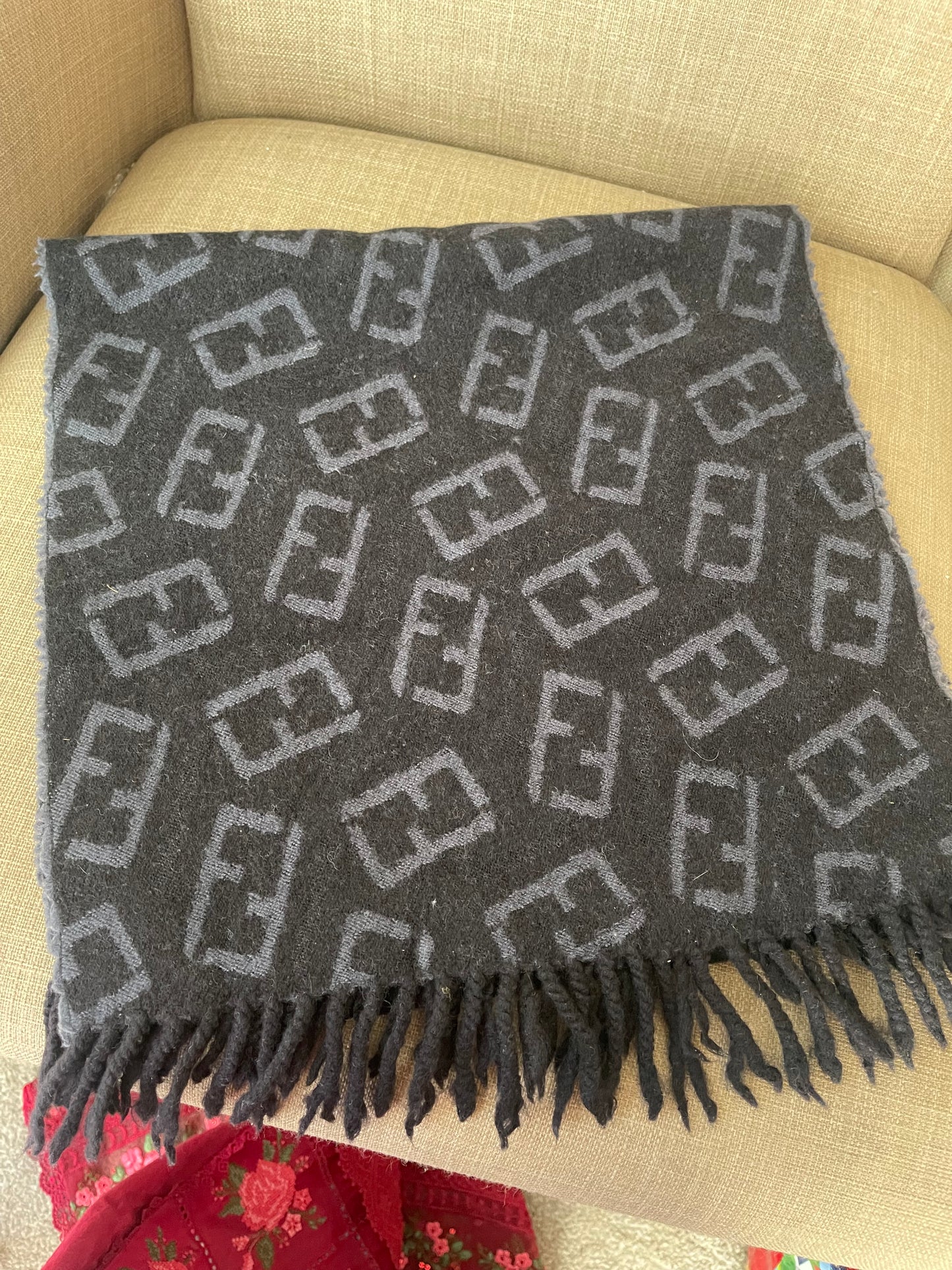 Authentic vintage fendi scarf