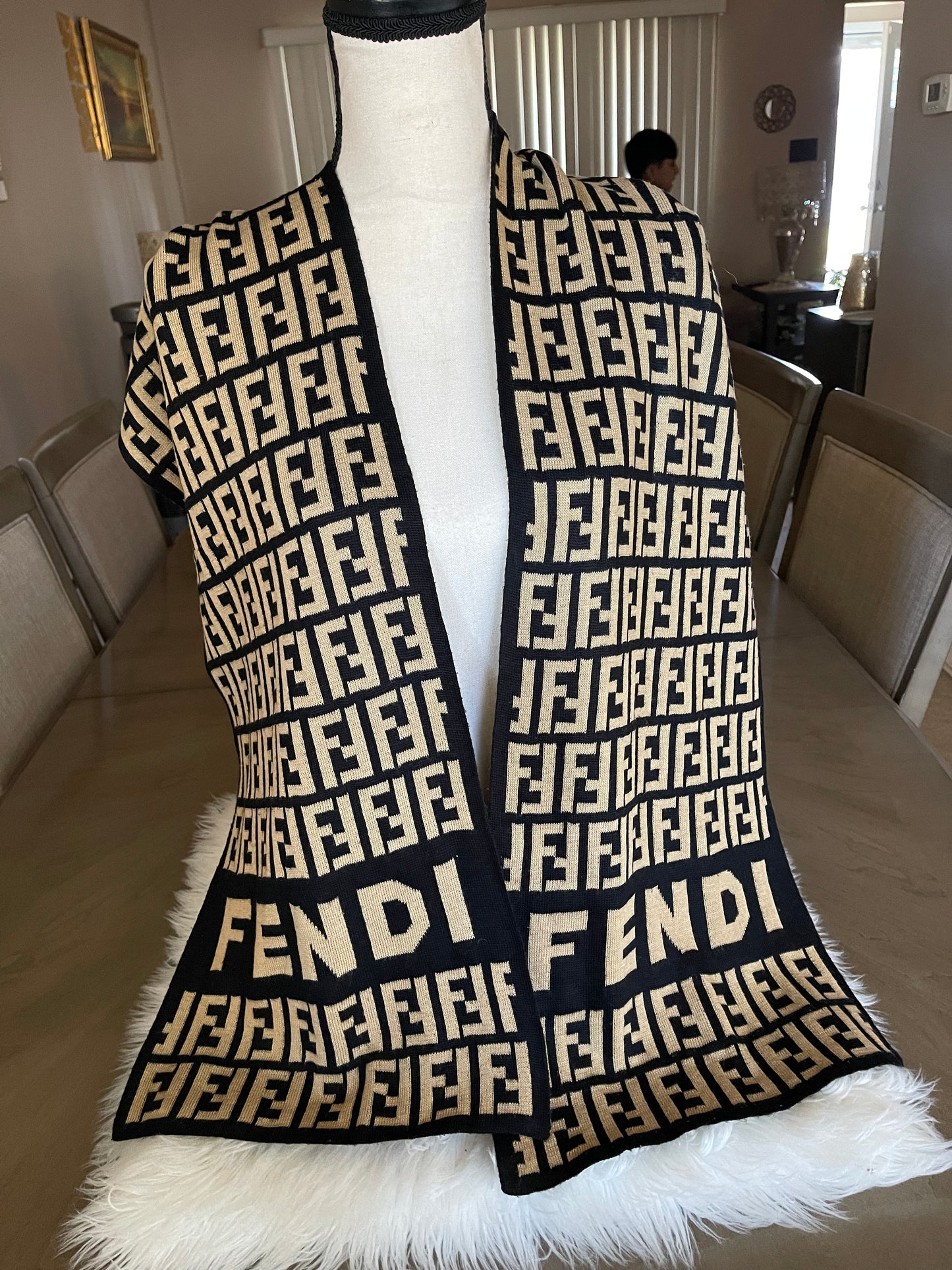 Authentic vintage fendi scarf