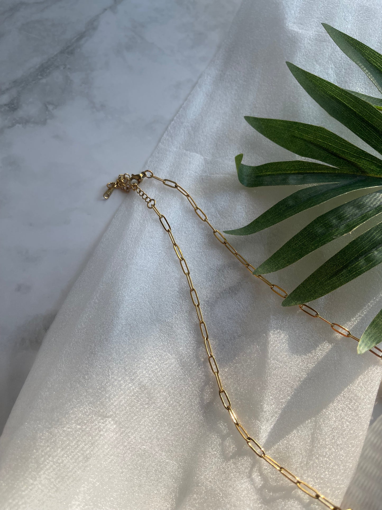 Upcycled LV charm necklace