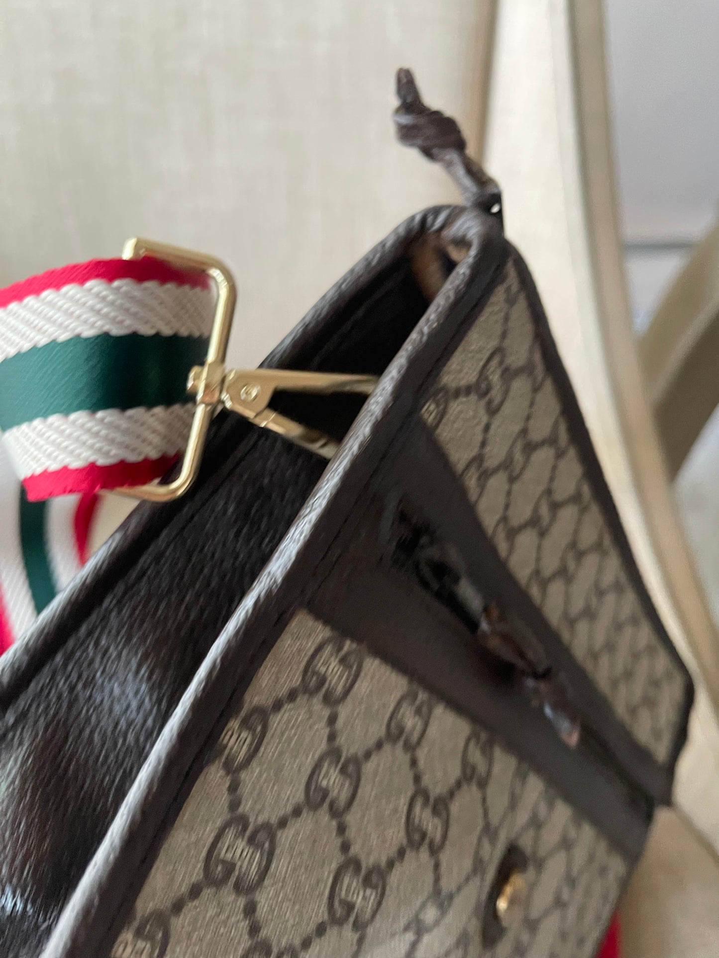 Authentic vintage Gucci plus clutch crossbody