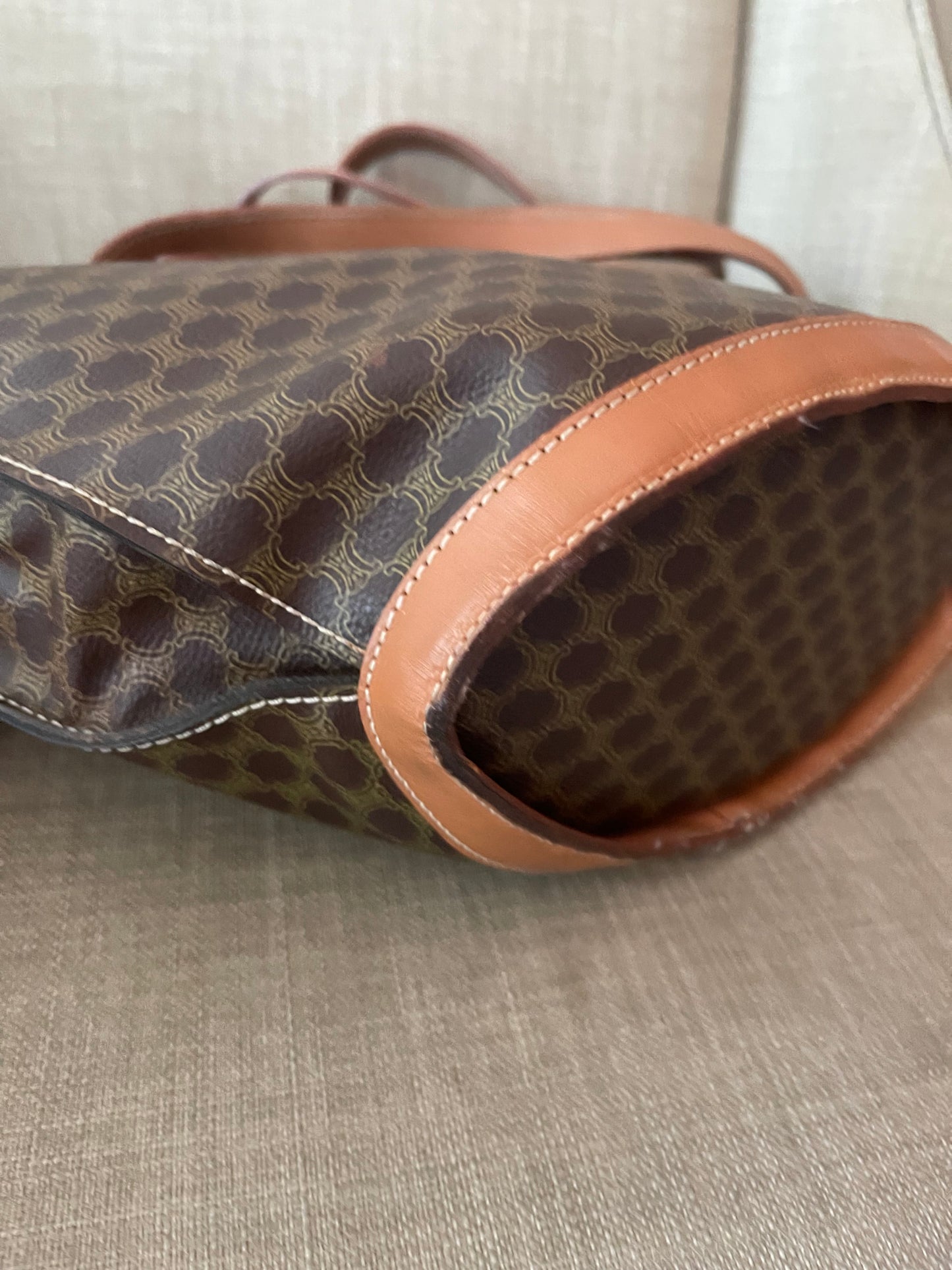 Authentic Celine vintage tote bag