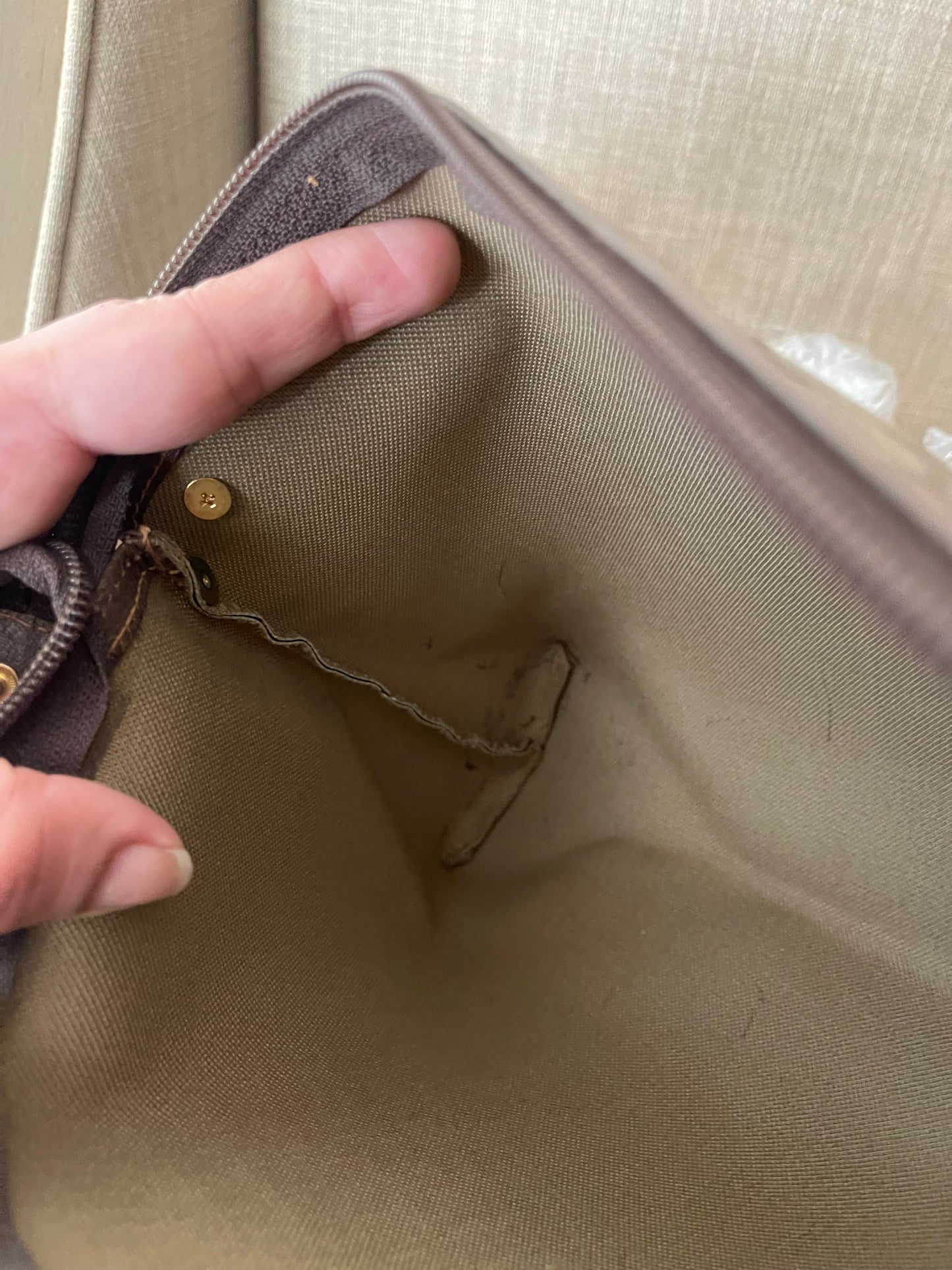 Authentic Gucci vintage web sherry line clutch crossbody