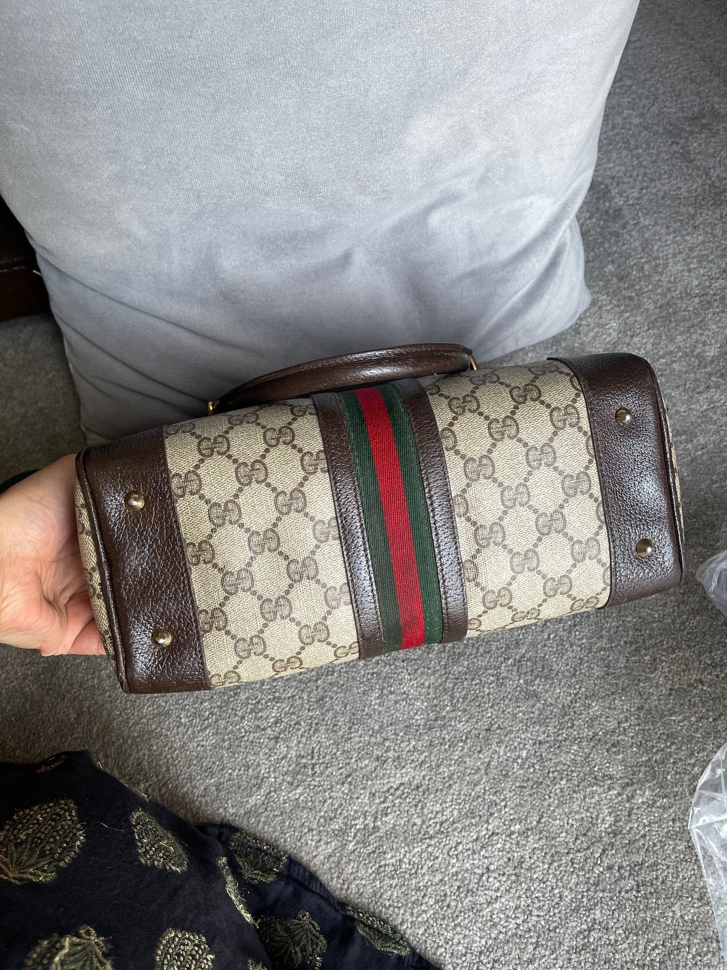 Authentic Gucci vintage satchel bag
