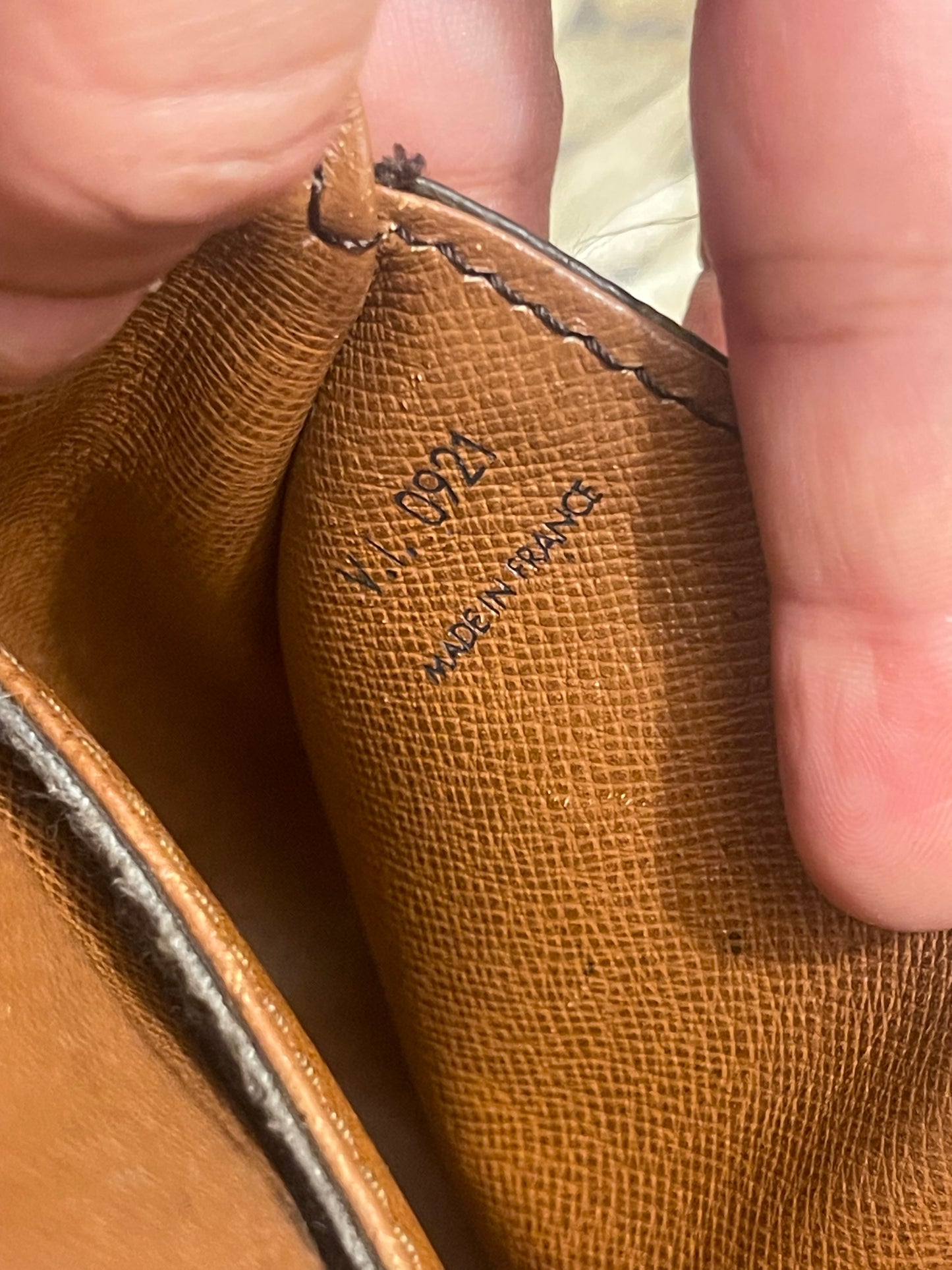 Authentic vintage Louis Vuitton monogram crossbody bag