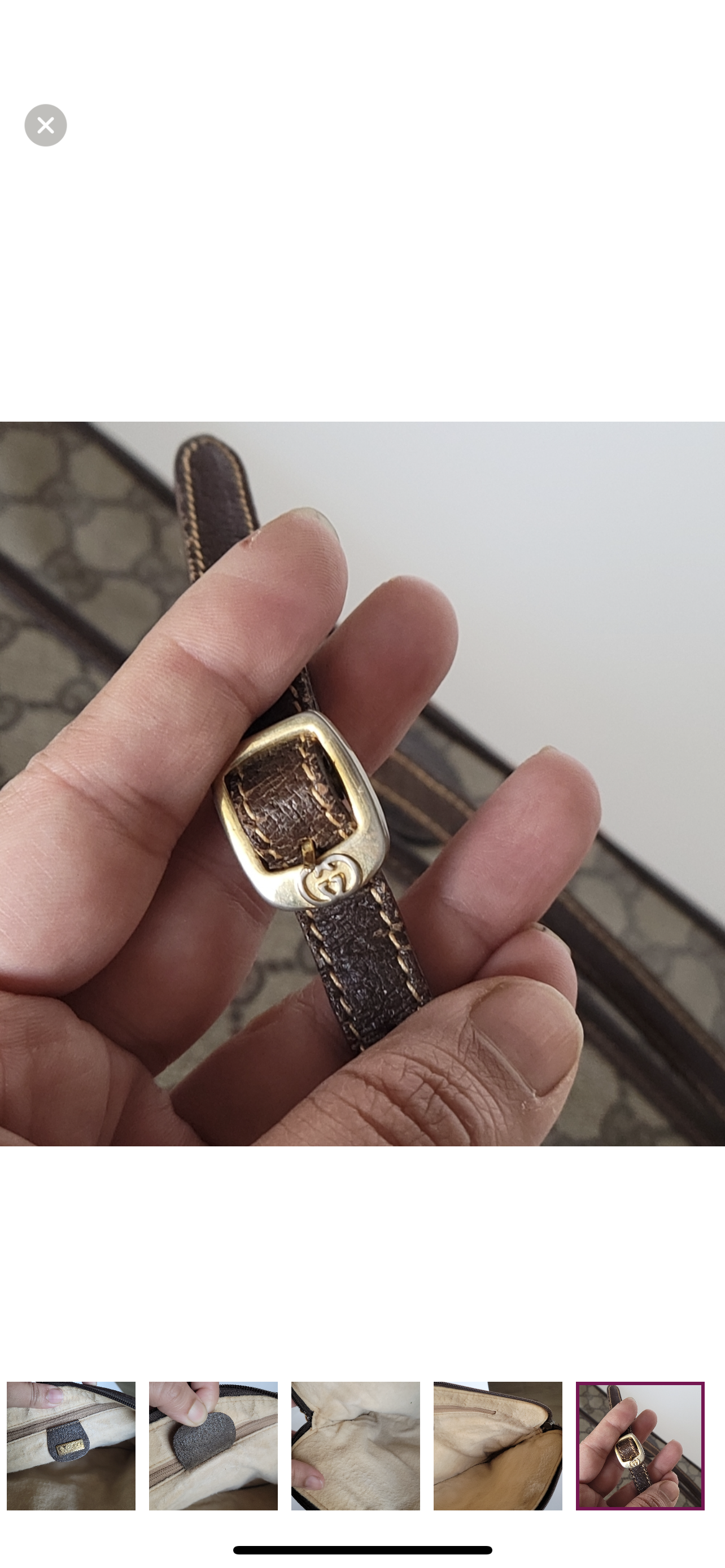 Authentic Gucci vintage crossbody bag