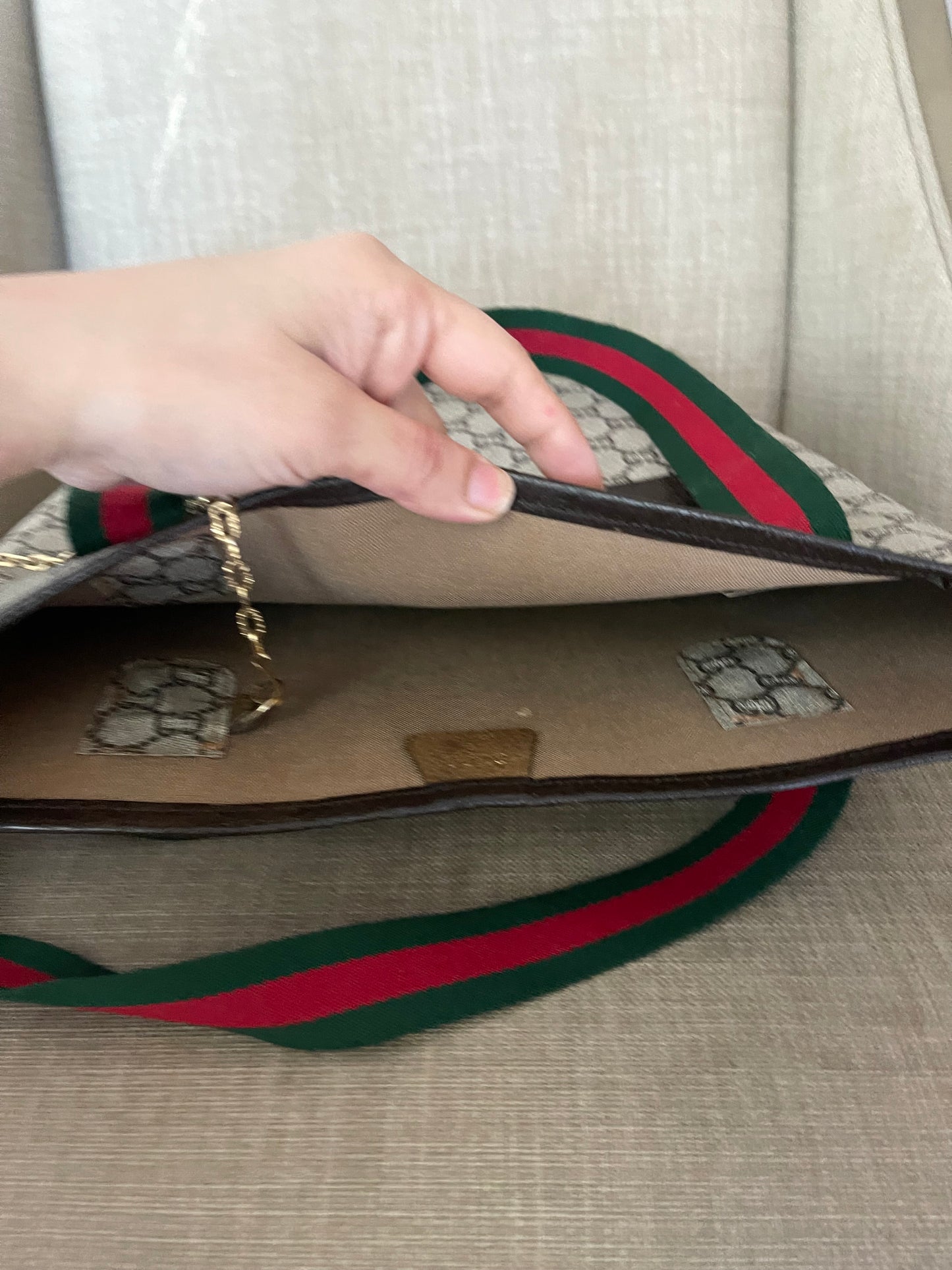 Authentic Gucci vintage GG plus tote bag