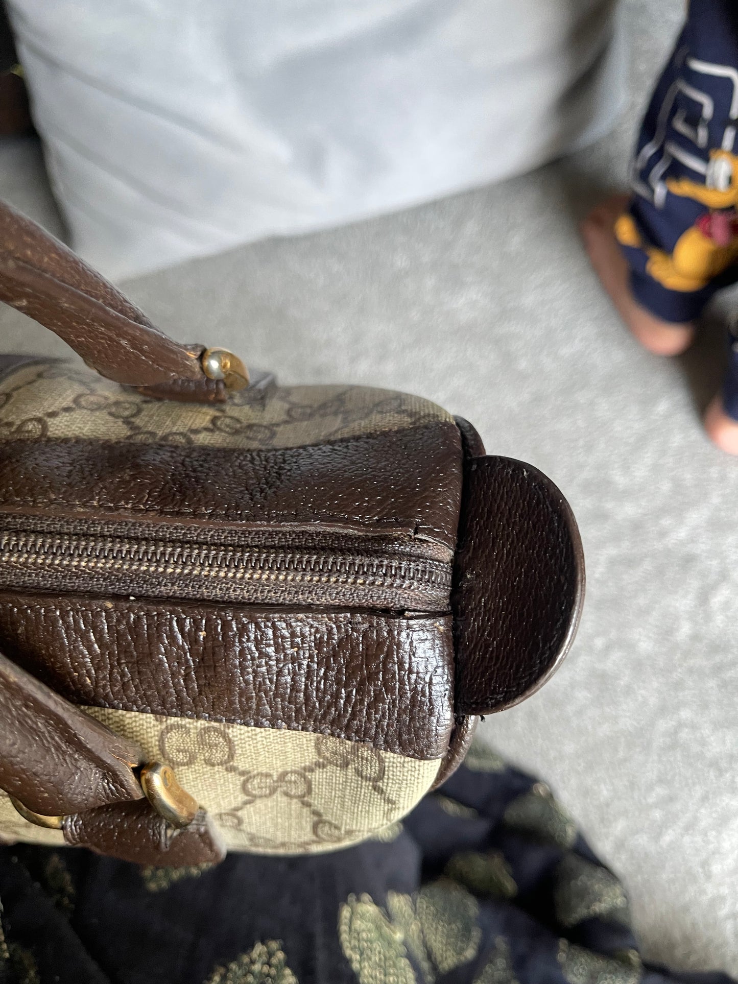 Authentic Gucci vintage satchel bag
