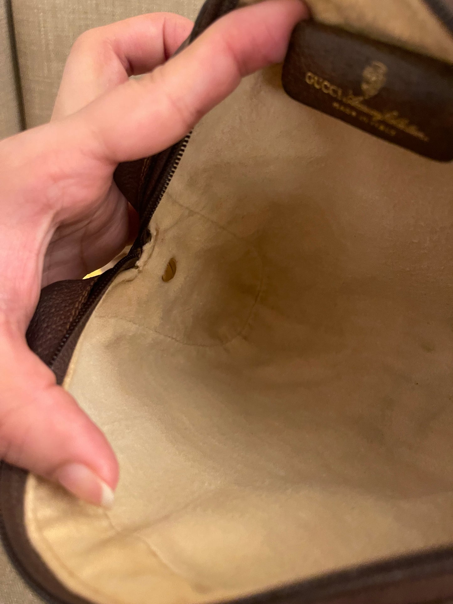 Authentic vintage Gucci crossbody bad