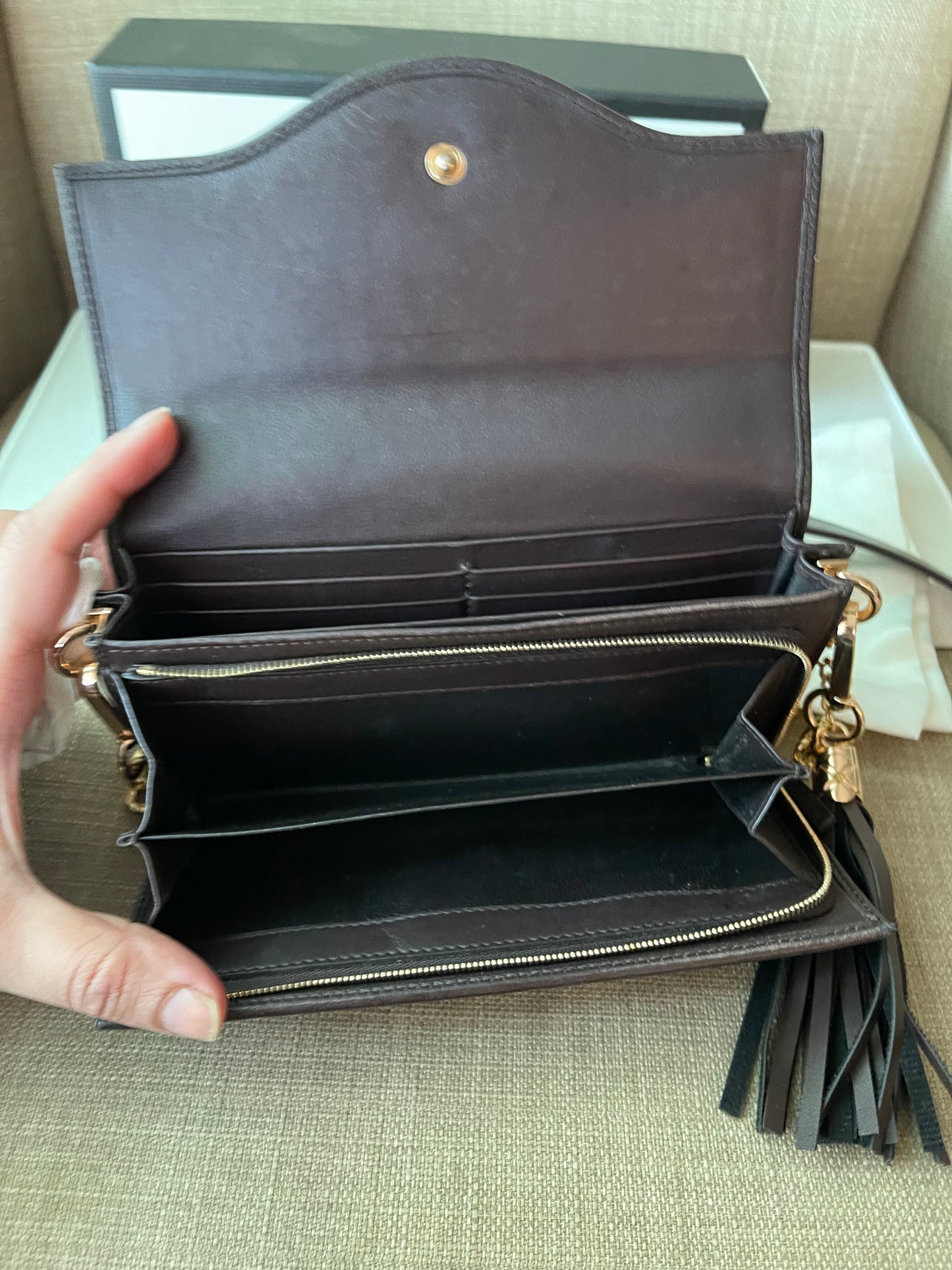 Authentic Gucci vintage gg wallet