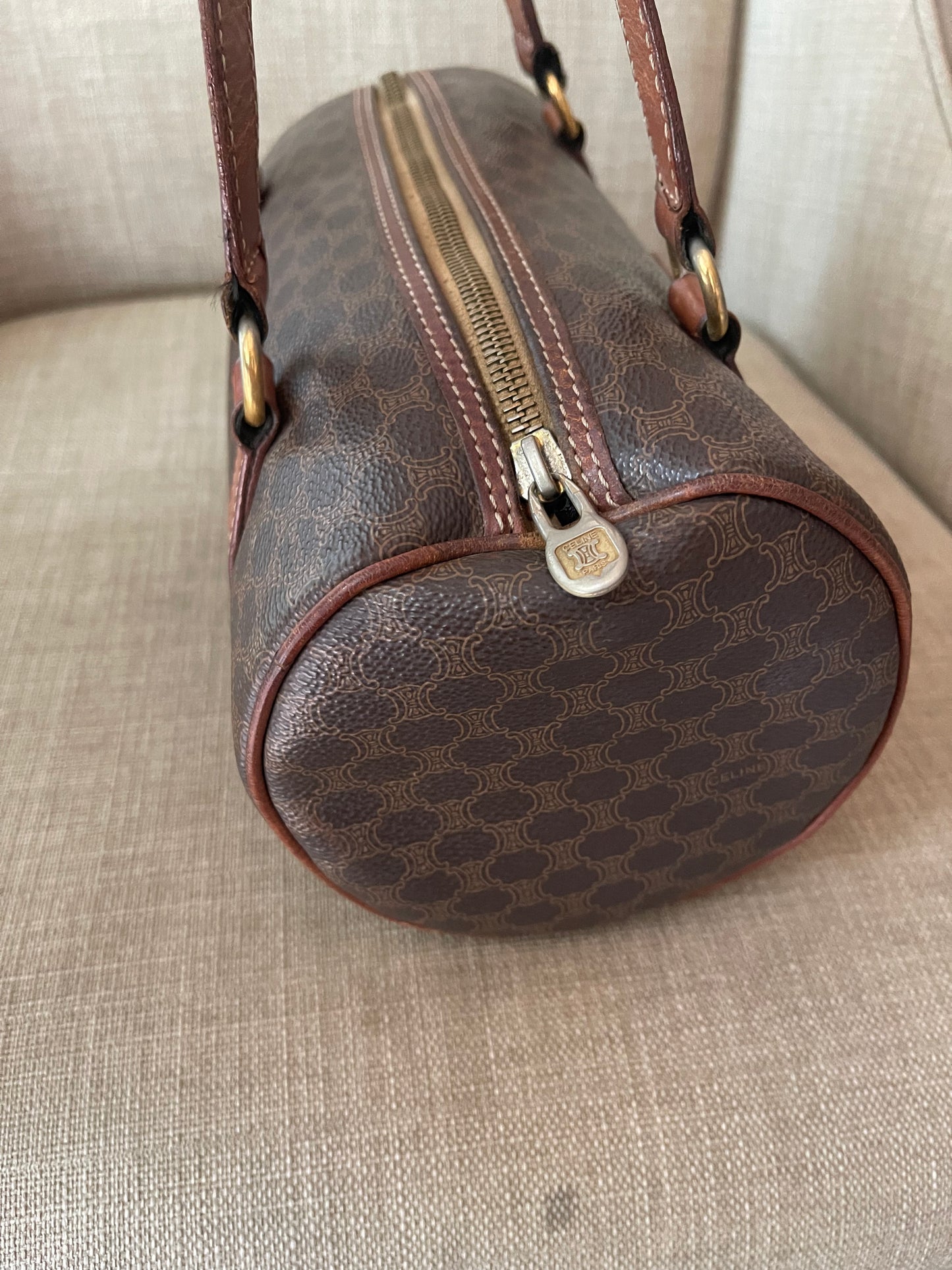 Authentic Celine vintage satchel bag