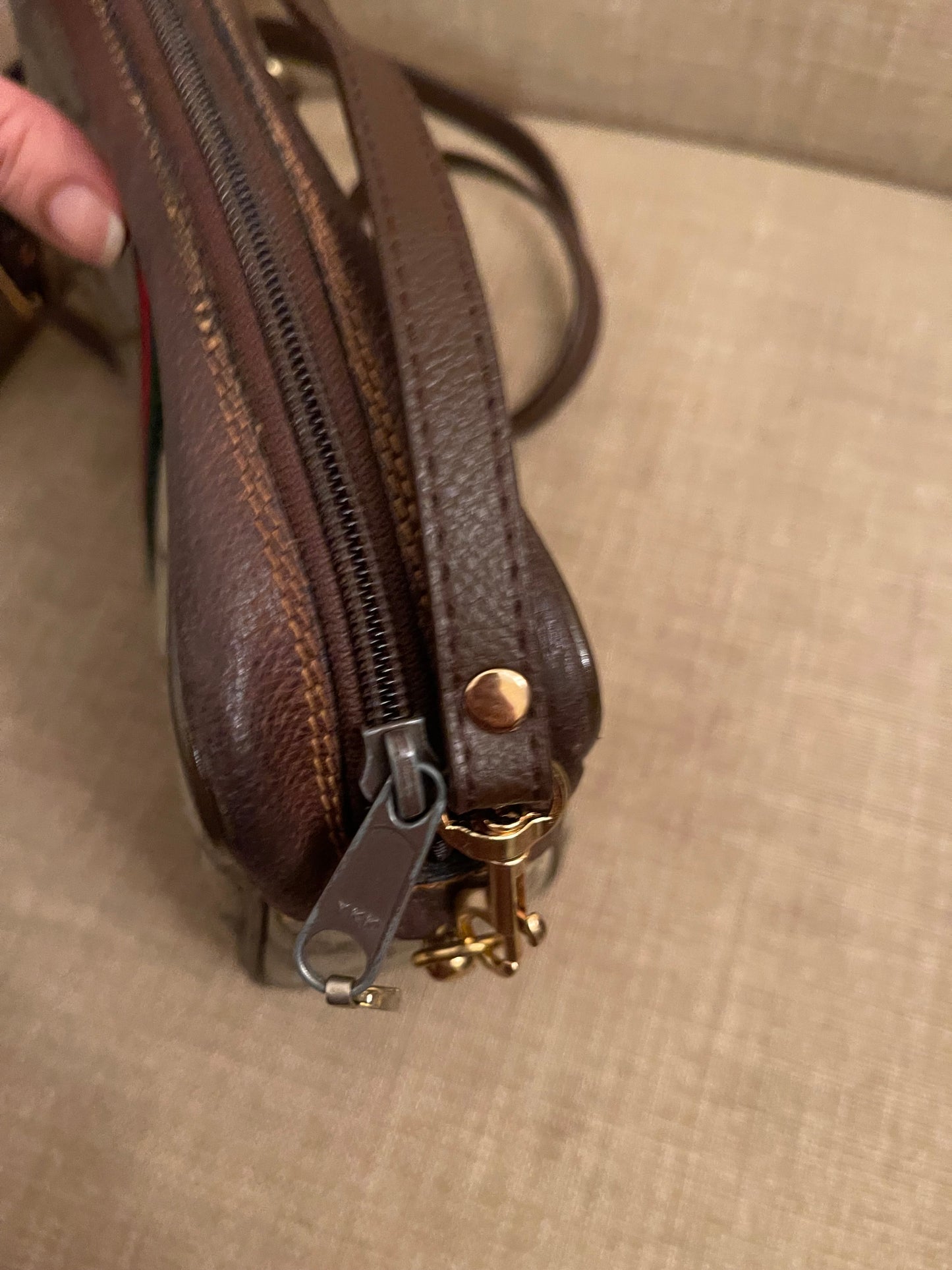 Authentic vintage Gucci crossbody bad
