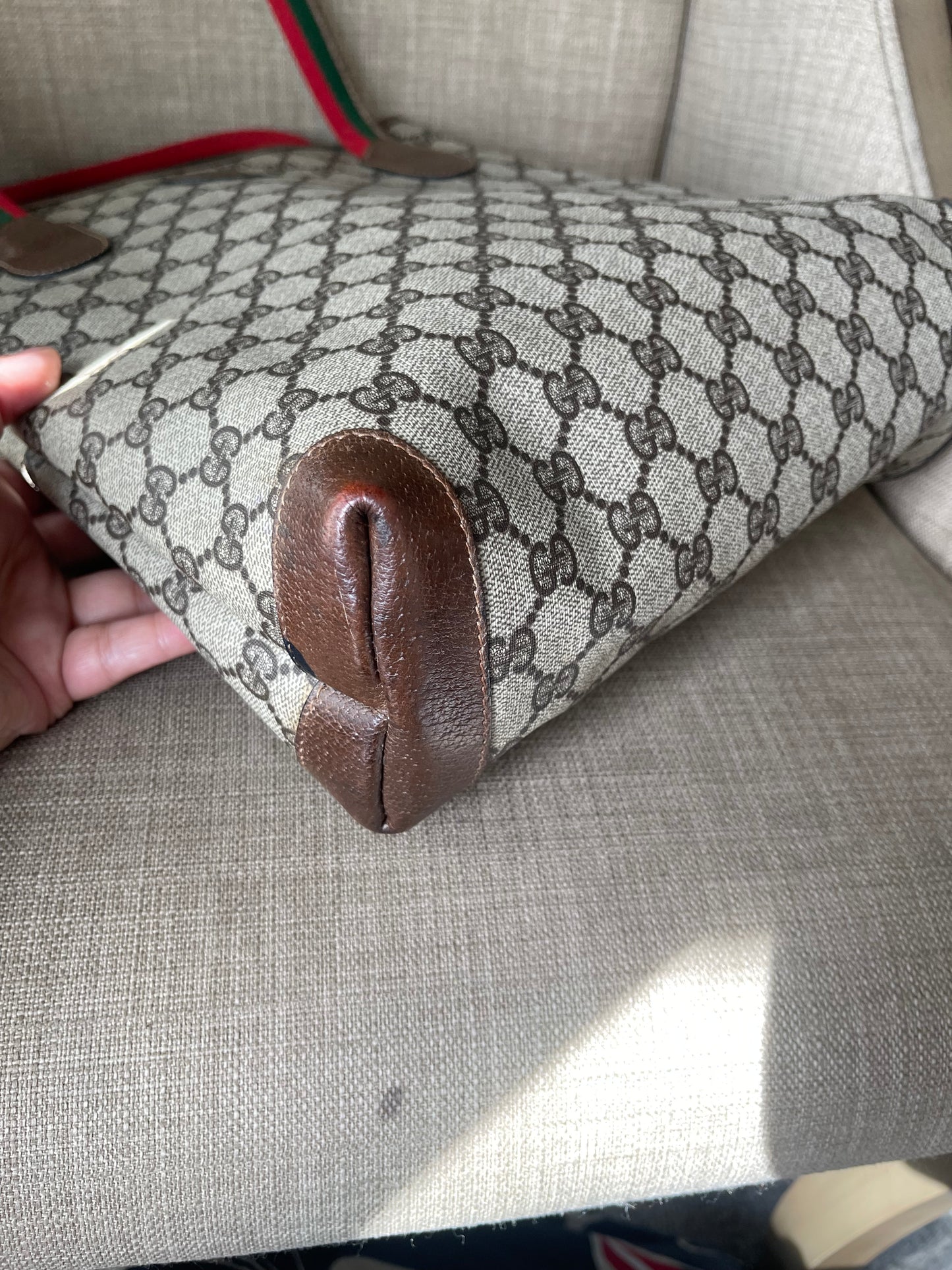 Authentic Gucci vintage tote bag