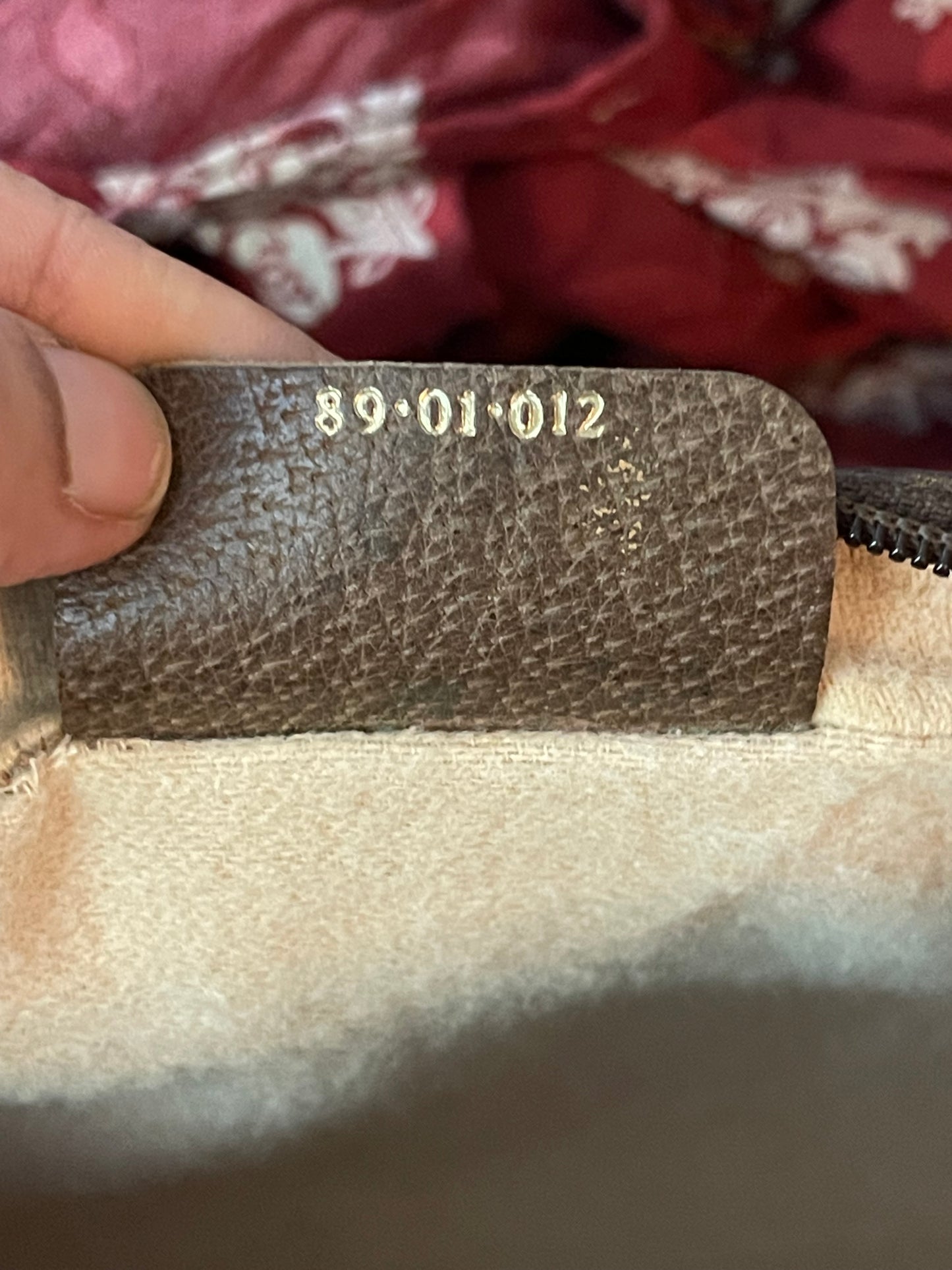 Authentic Gucci vintage web sherry line crossbody bag