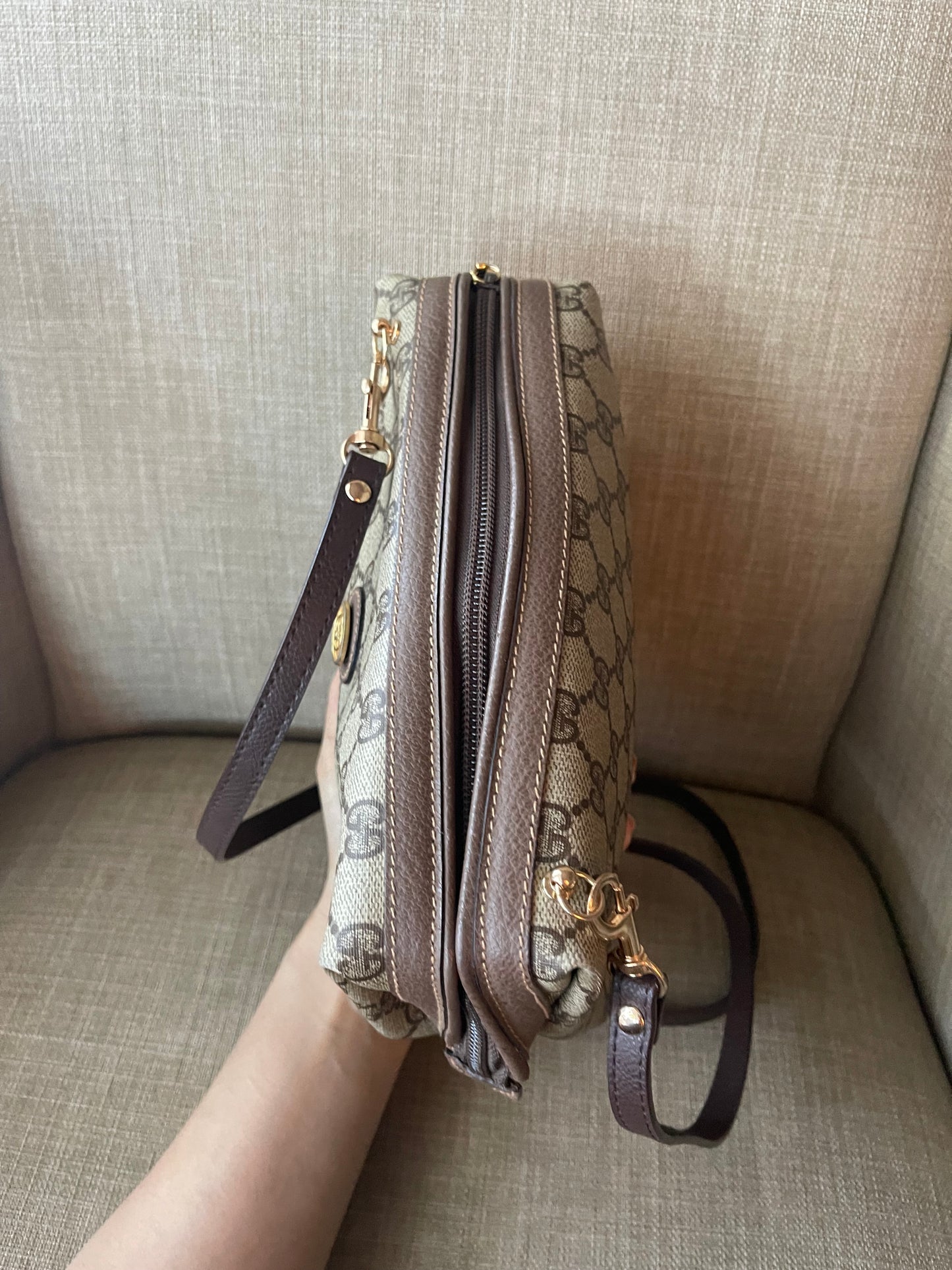 Authentic vintage clutch small clutch crossbody