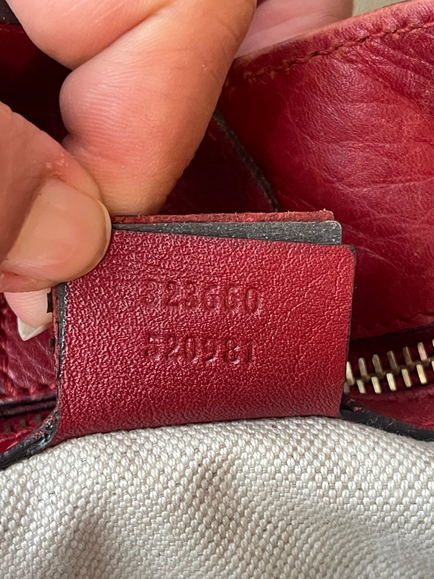 Authentic Gucci vintage bamboo shoulder bag