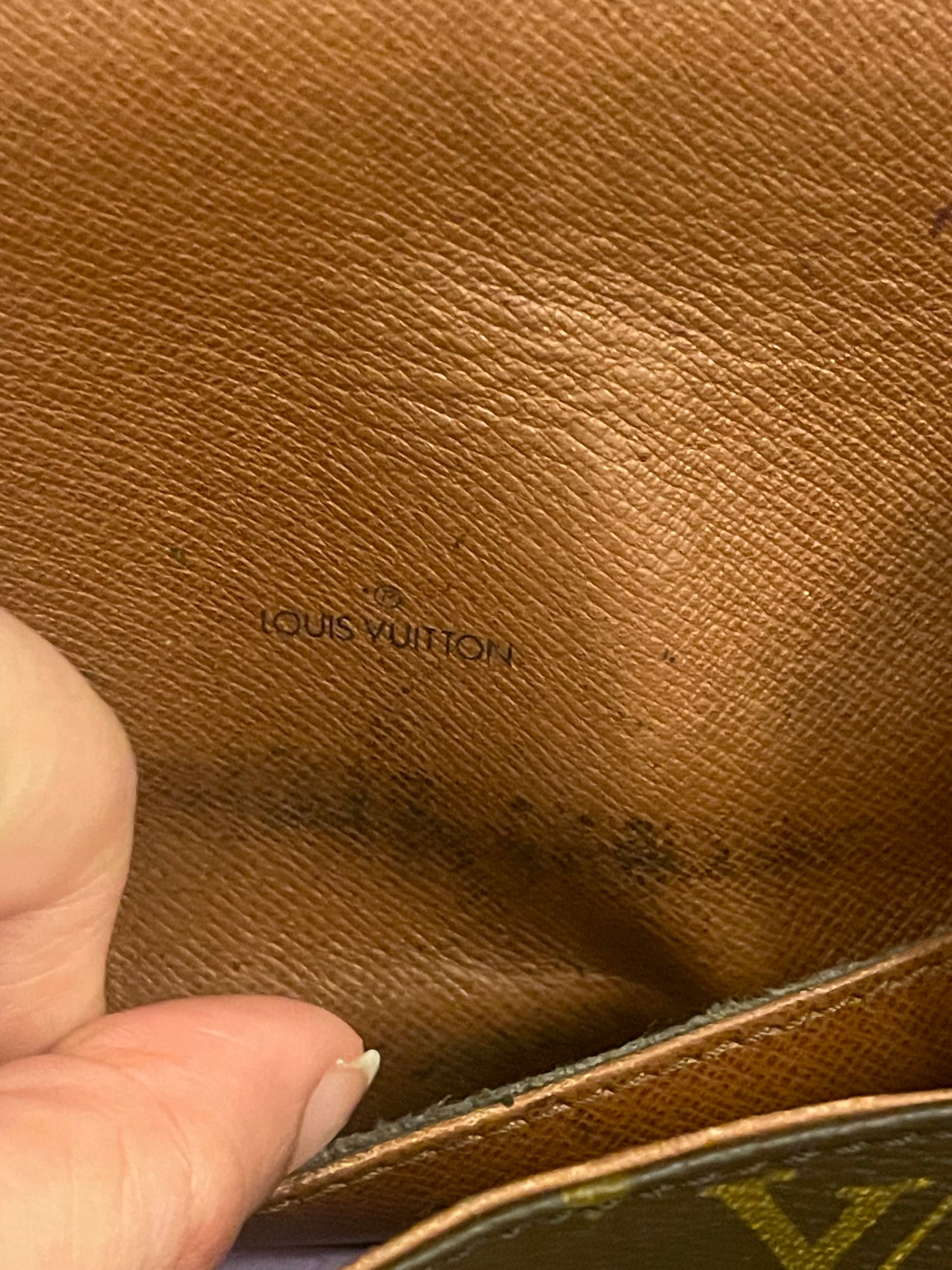 Authentic vintage Louis Vuitton monogram crossbody bag