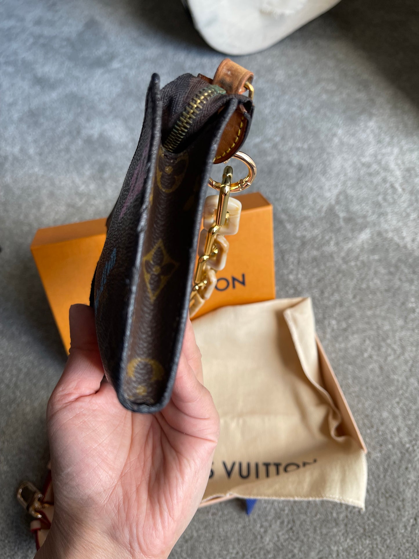 Authentic Louis Vuitton monogram accessory pouch