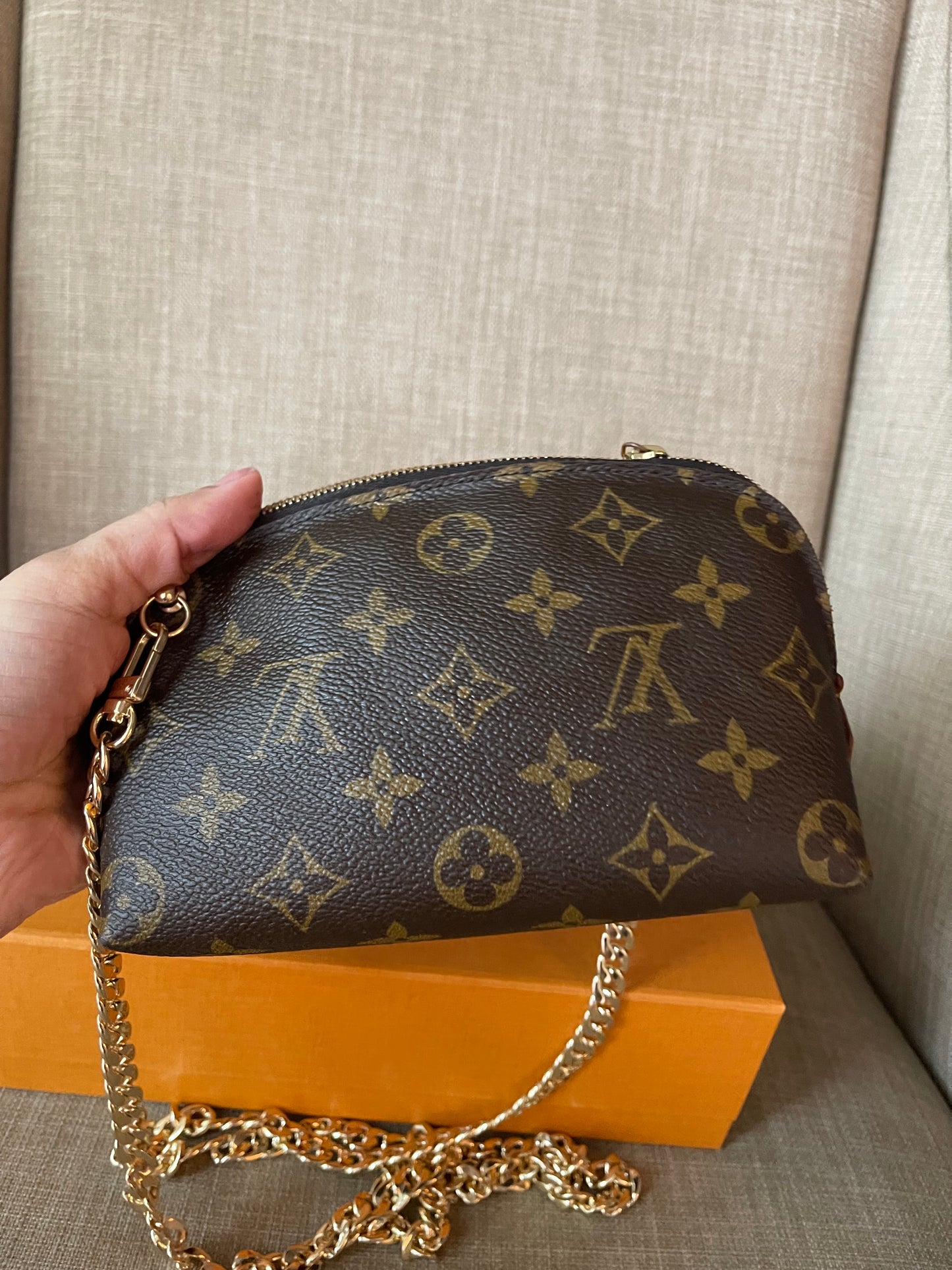 Authentic Louis Vuitton monogram crossbody bag