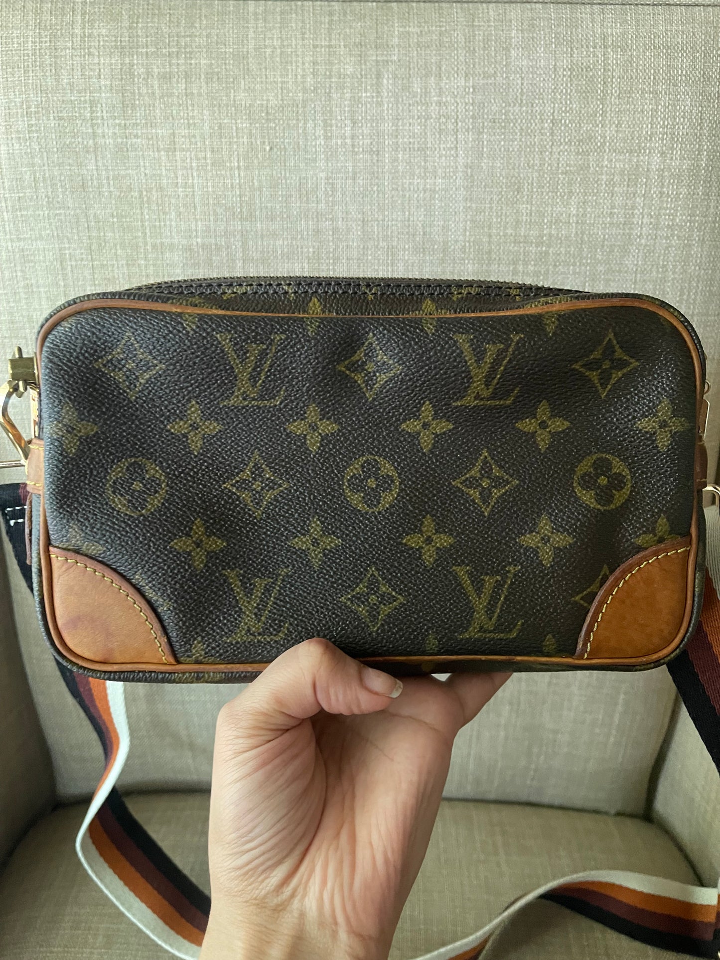 Authentic Louis Vuitton vintage clutch crossbody bag
