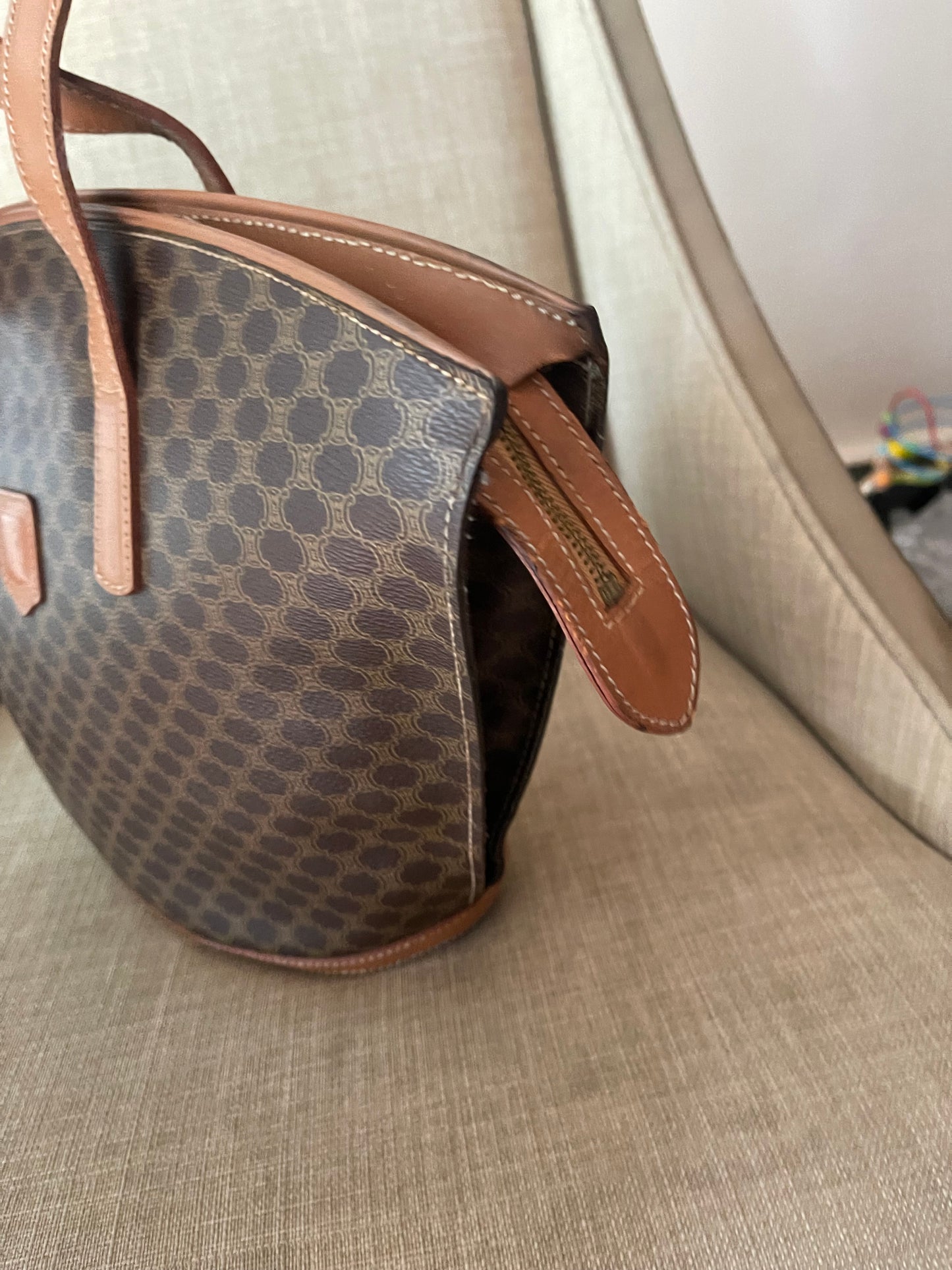 Authentic Celine vintage tote bag