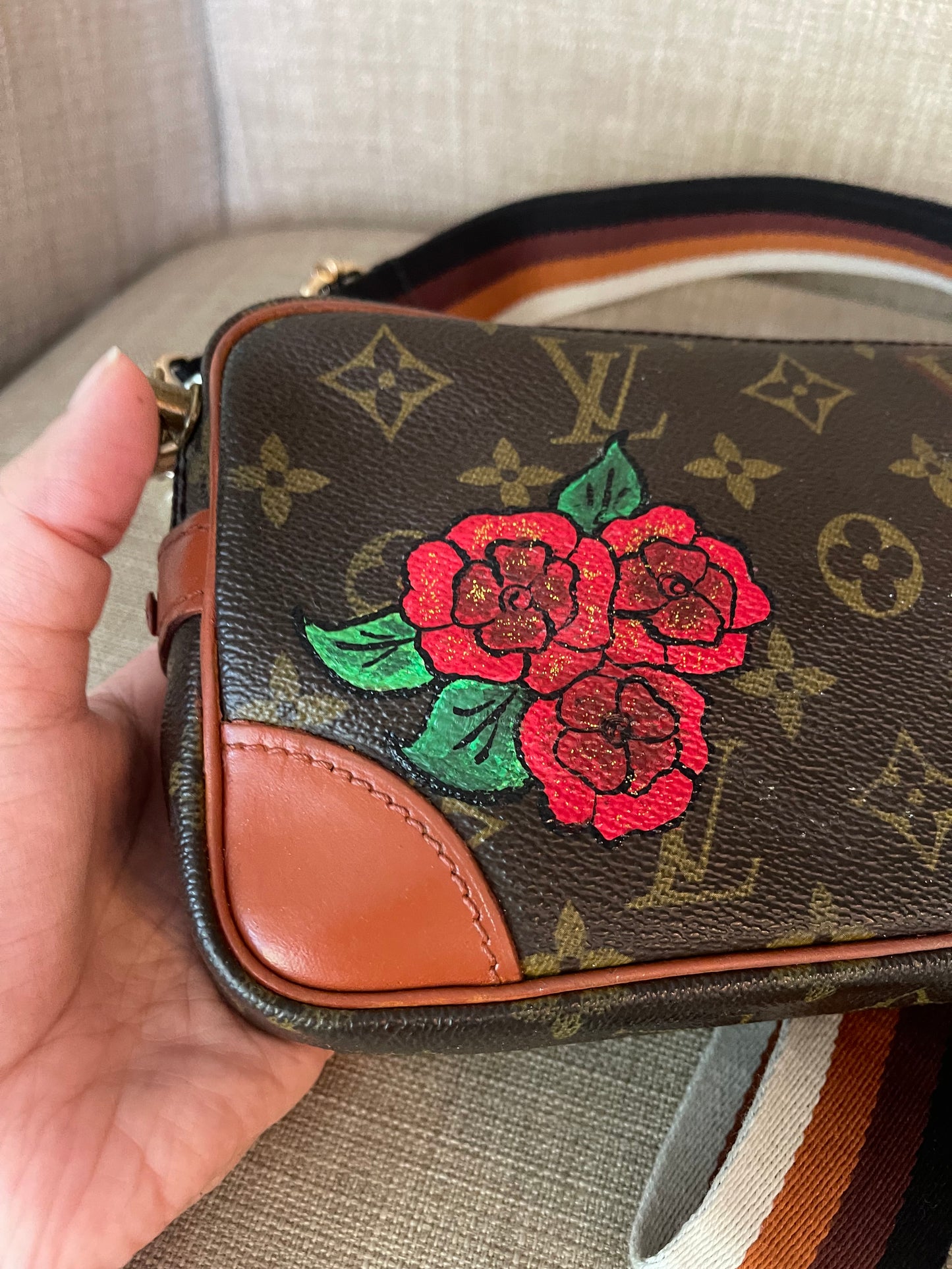 Authentic Louis Vuitton monogram crossbody vintage