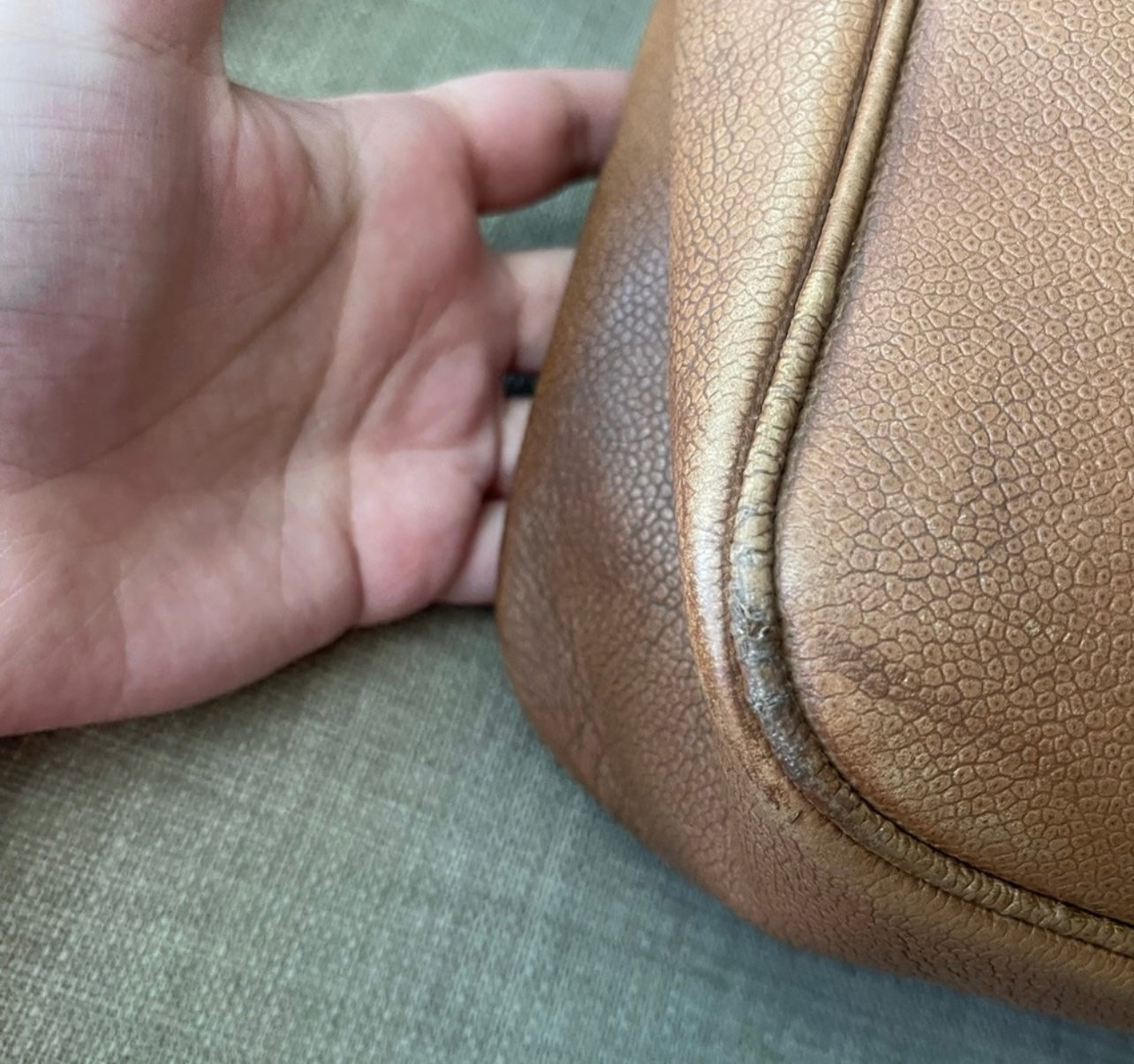 Authentic Chanel vintage hobo shoulder bag