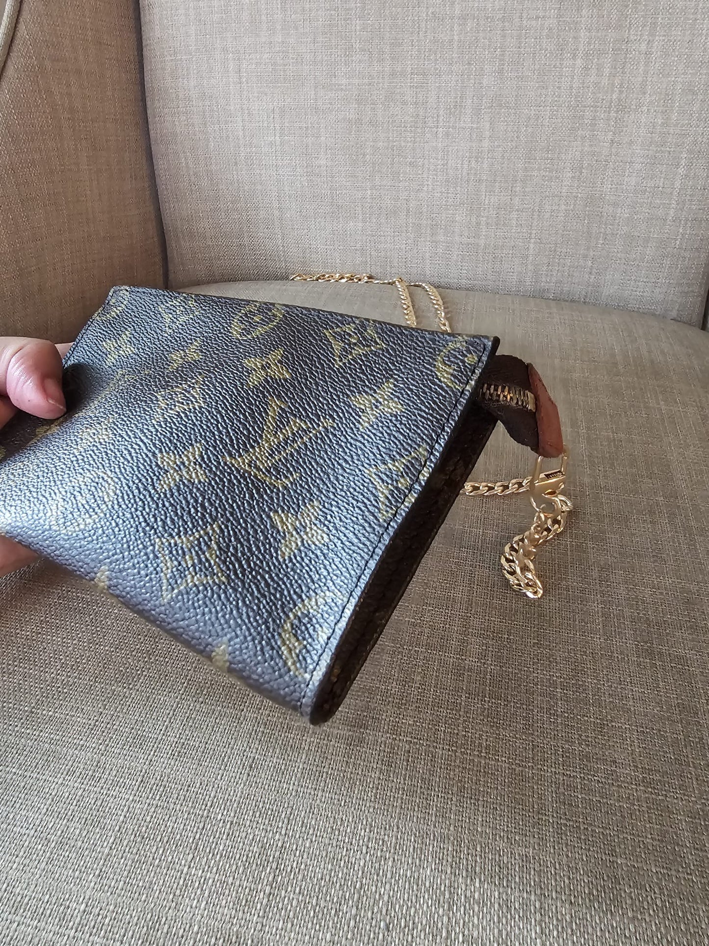 Authentic Louis Vuitton monogram