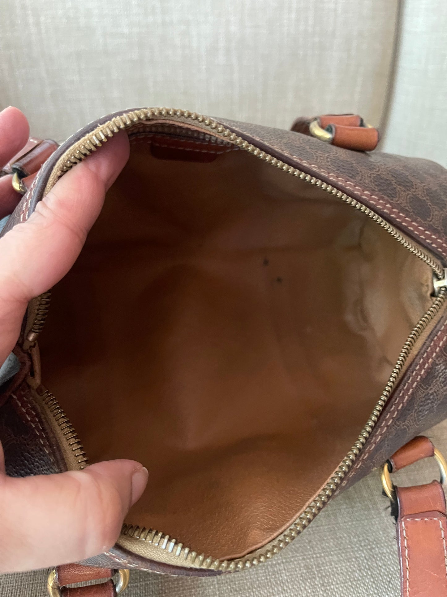 Authentic Celine vintage satchel bag