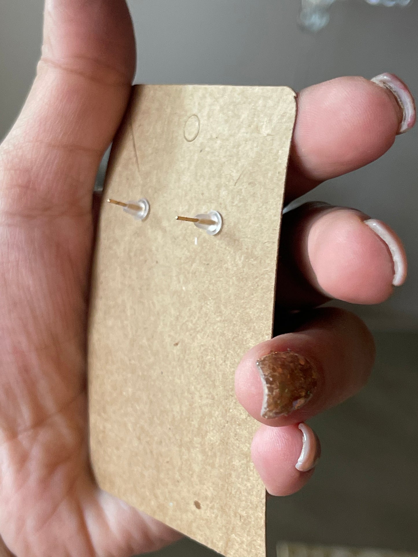 Authentic Chanel charm custom made earings