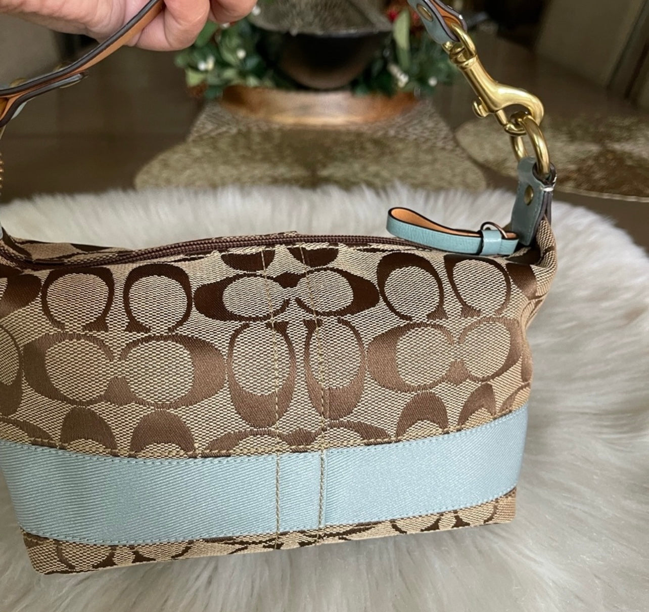 Coach mini shoulder bag