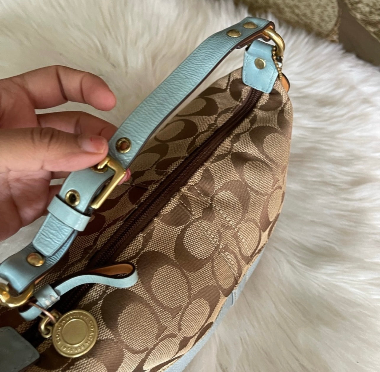 Coach mini shoulder bag