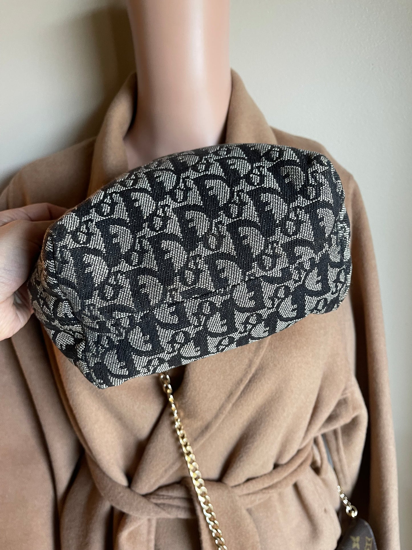 Authentic vintage Dior mini satchel bag