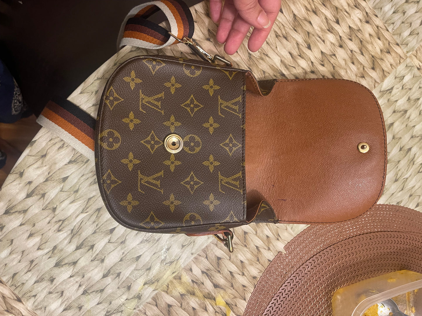 Authentic vintage Louis Vuitton monogram crossbody bag