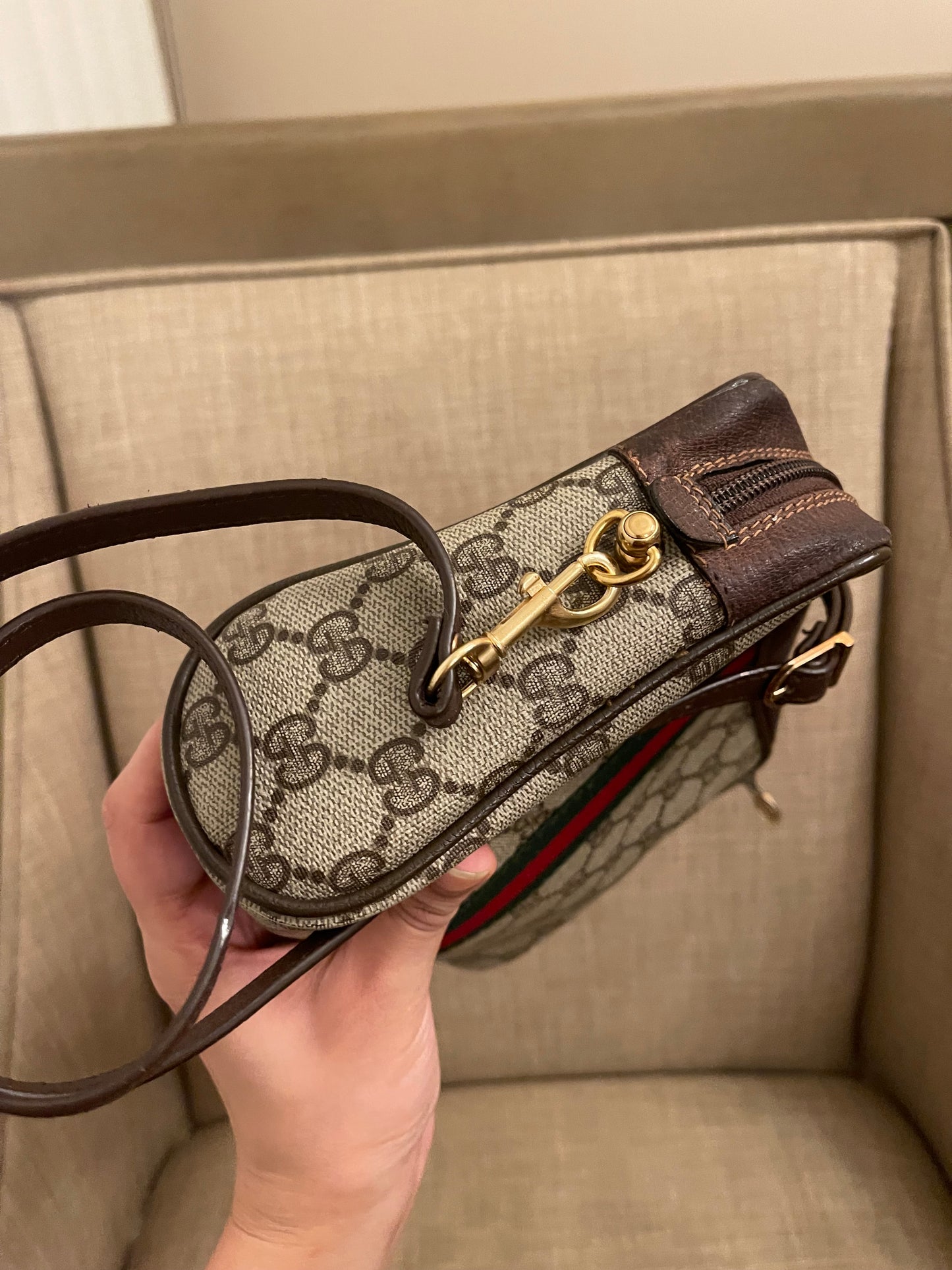 Authentic vintage Gucci crossbody bad