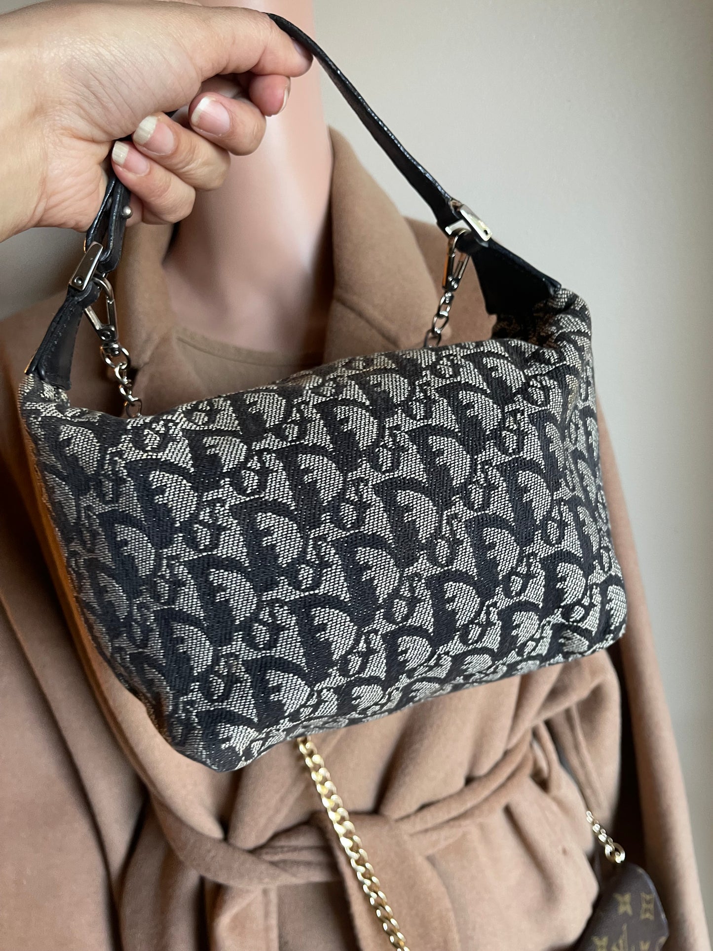 Authentic vintage Dior mini satchel bag