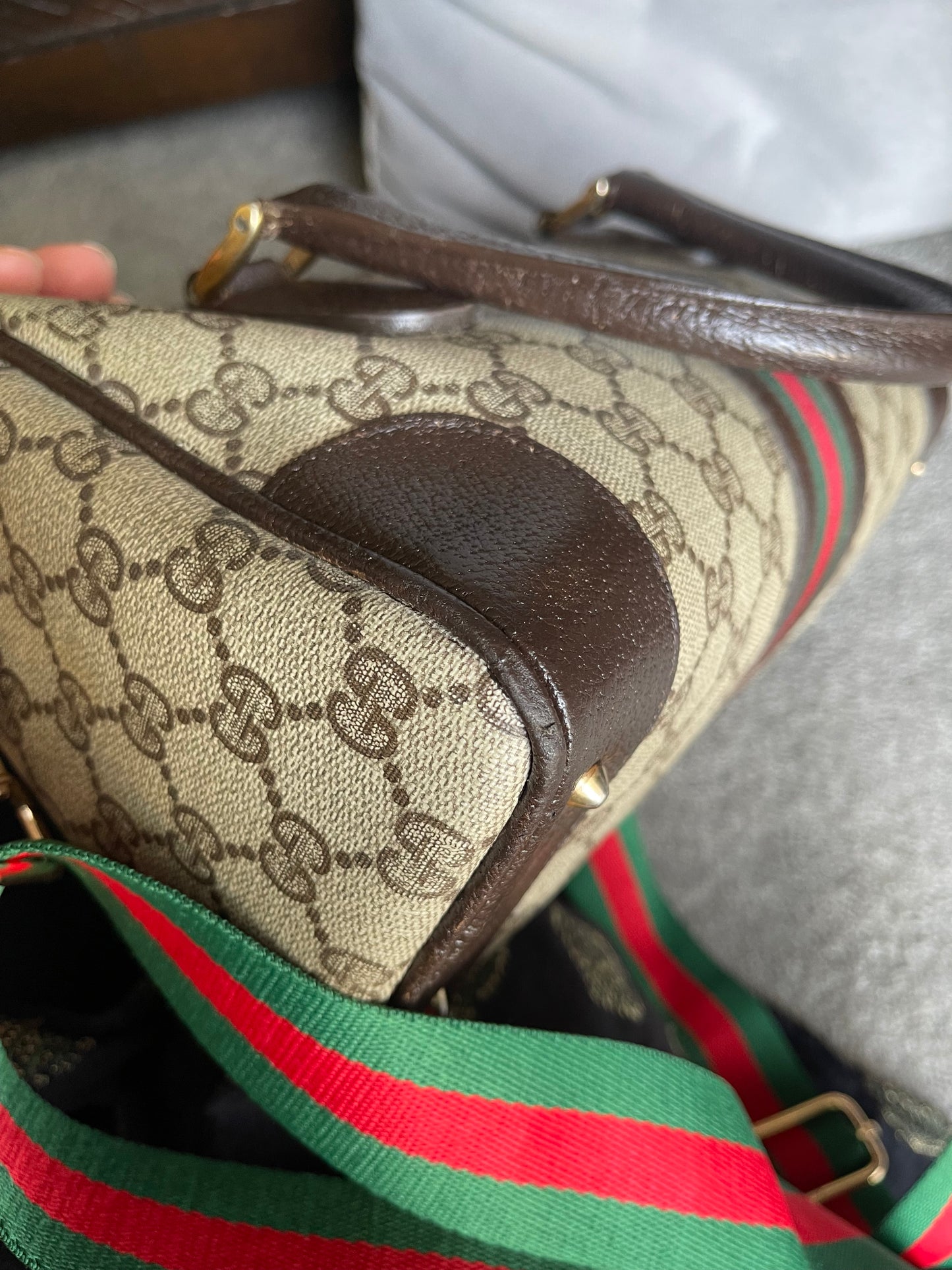 Authentic Gucci vintage satchel bag