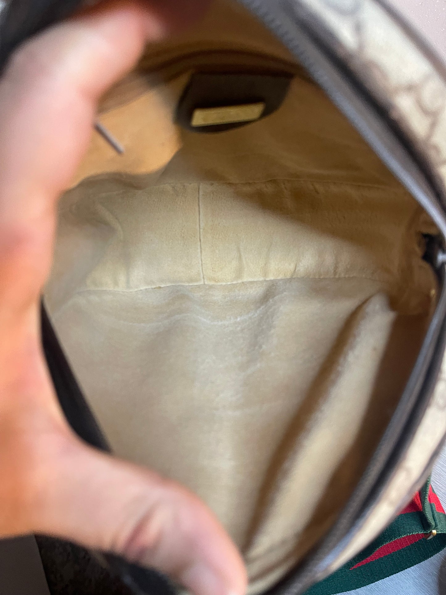 Authentic Gucci vintage gg canvas crossbody