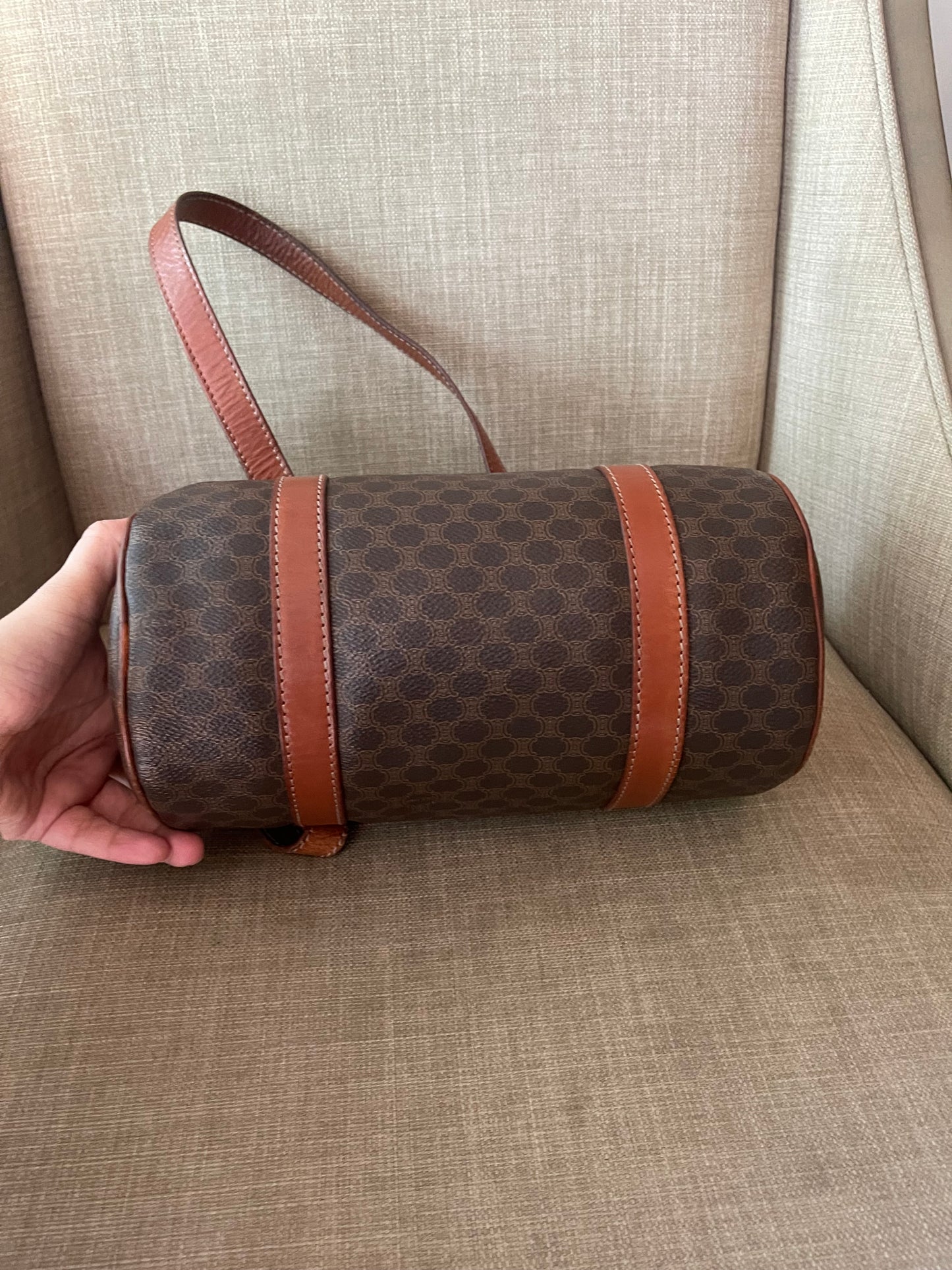 Authentic Celine vintage satchel bag