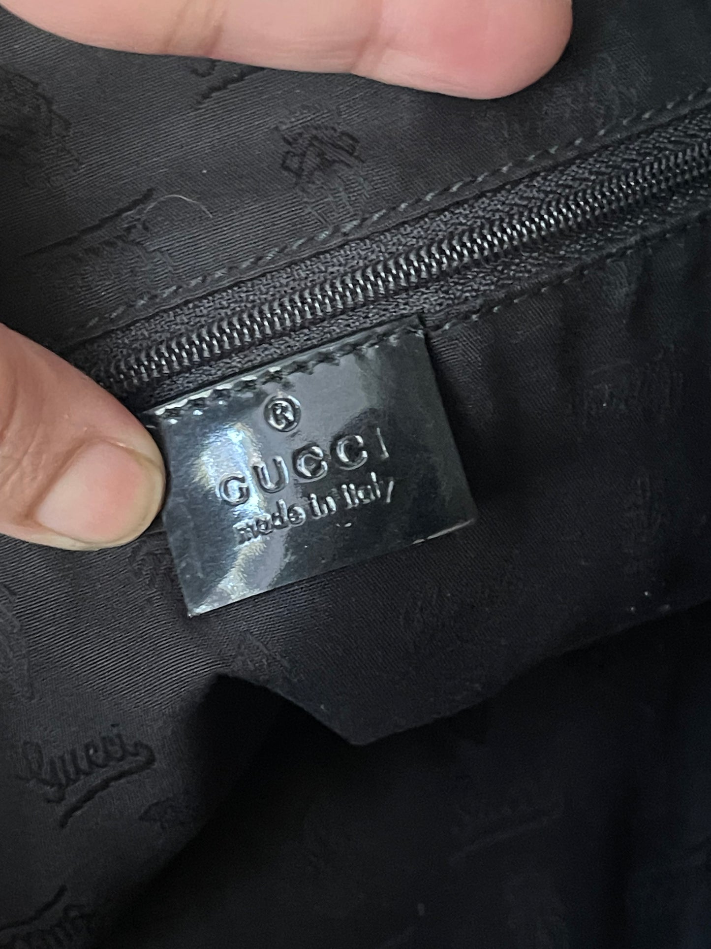 Authentic Gucci vintage gg canvas tote bag