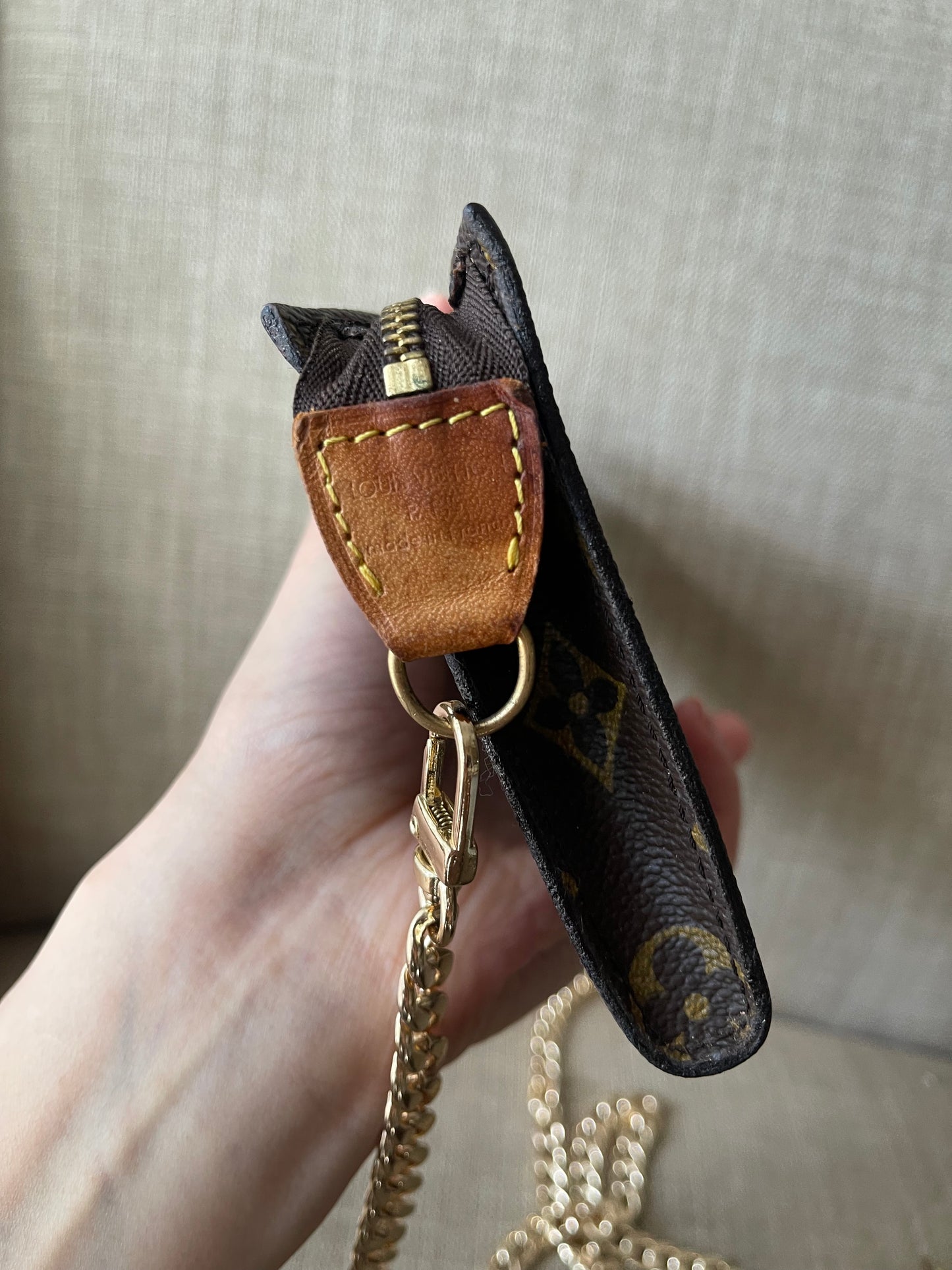 Authentic Louis Vuitton monogram pouch