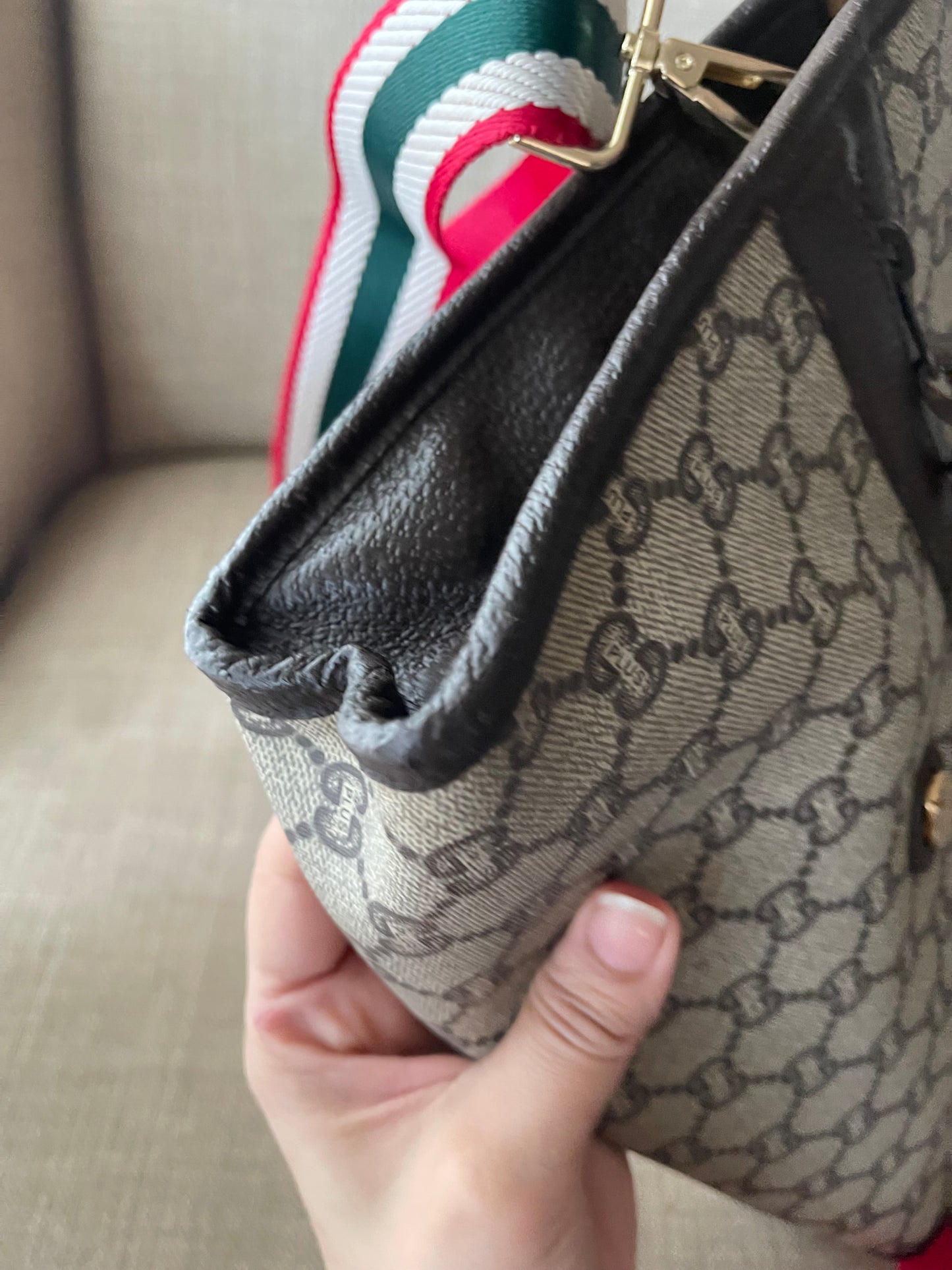 Authentic vintage Gucci plus clutch crossbody