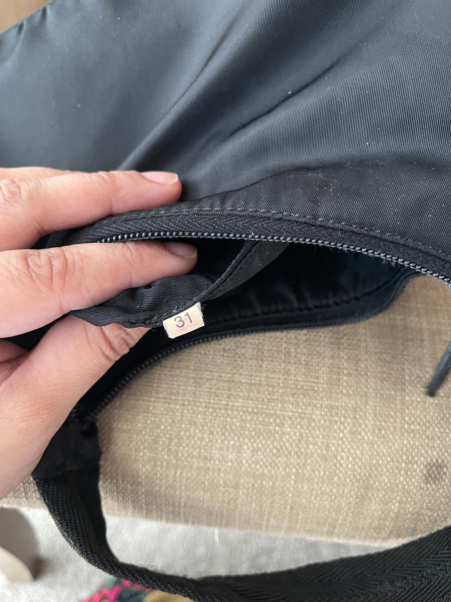 Authentic vintage Prada nylon small shoulder bag