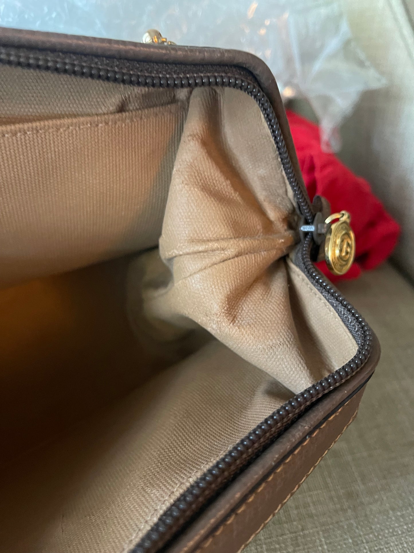 Authentic vintage clutch small clutch crossbody