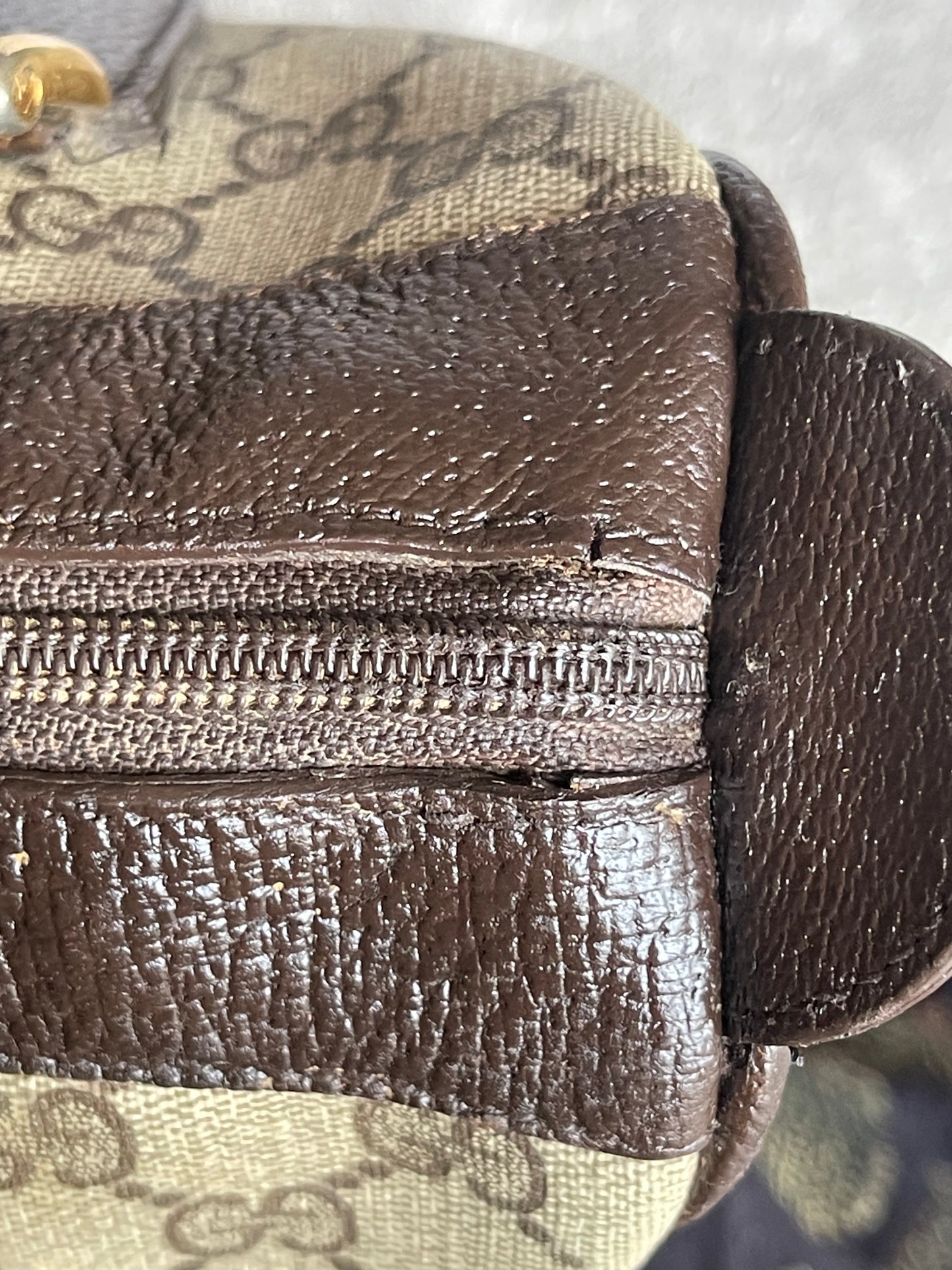 Authentic Gucci vintage satchel bag